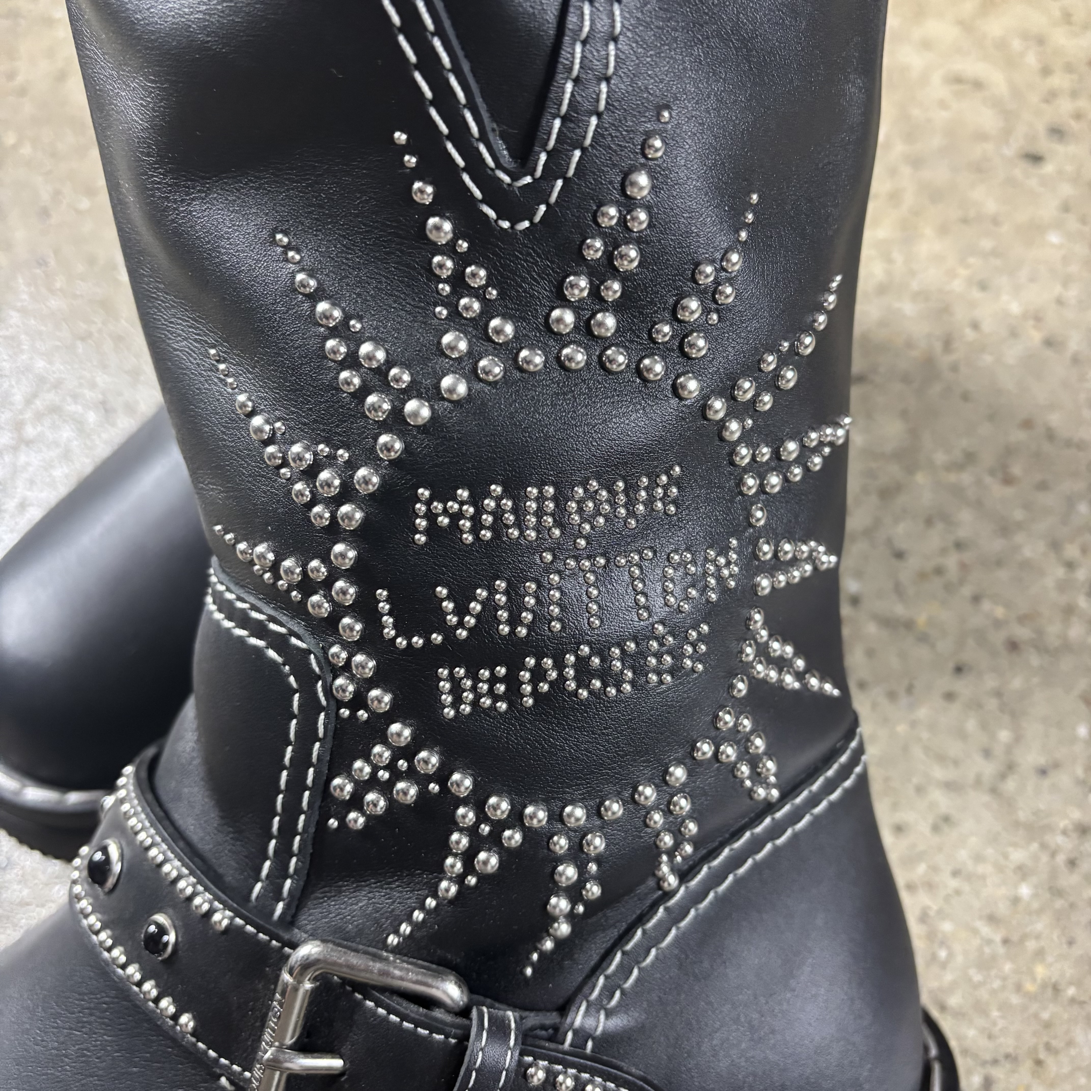 Louis Vuitton SS24 Studded Boots - View 2