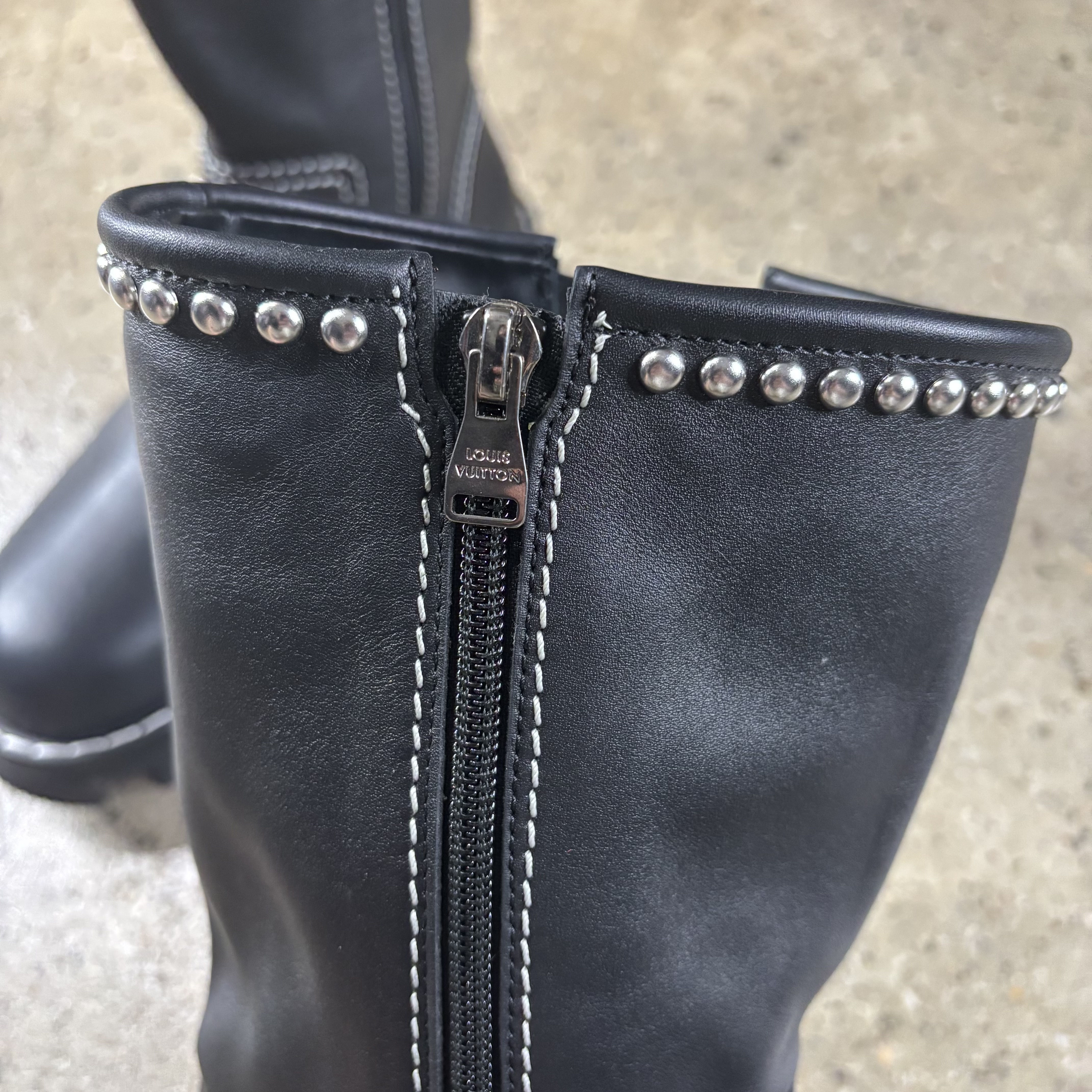 Louis Vuitton SS24 Studded Boots - View 6