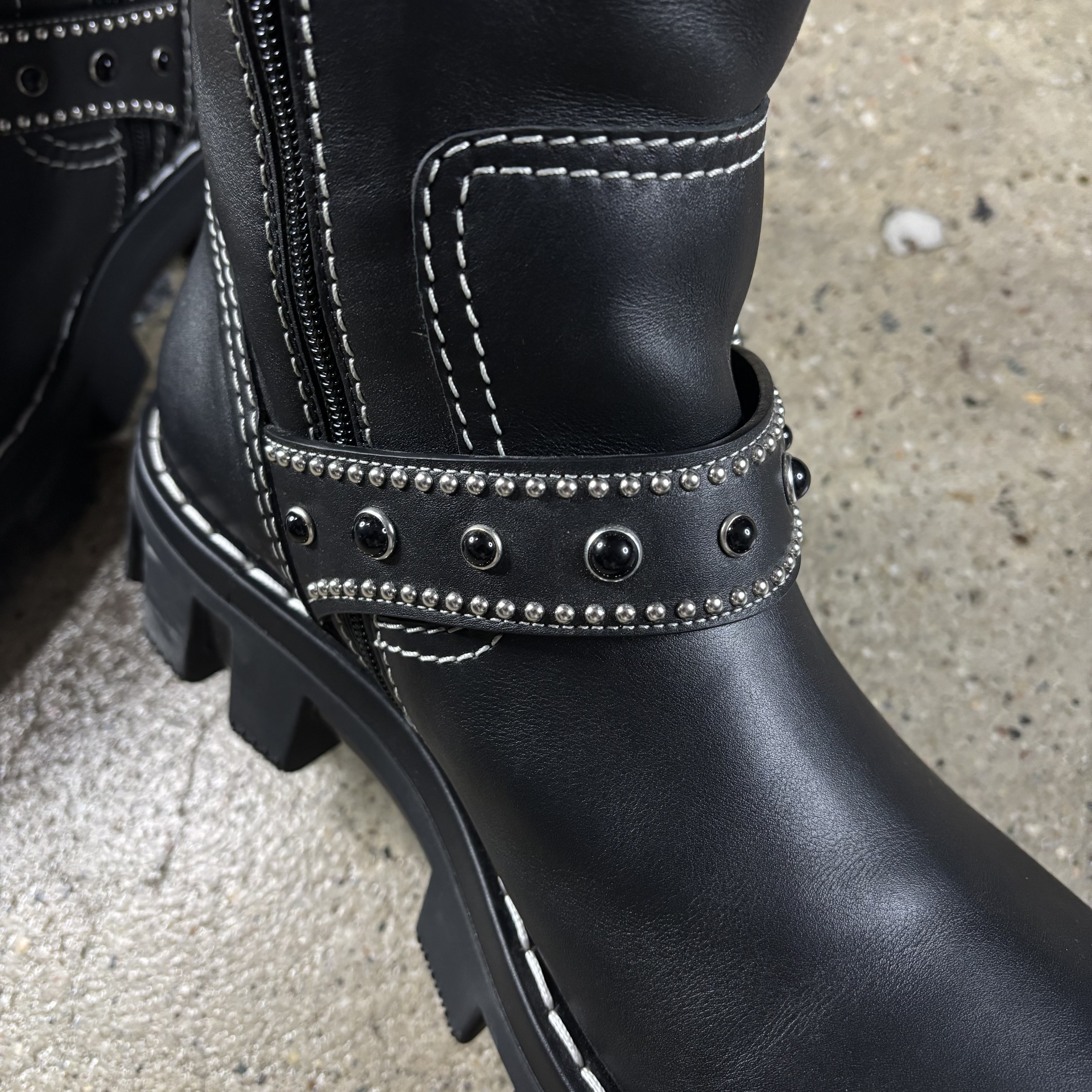 Louis Vuitton SS24 Studded Boots - View 7