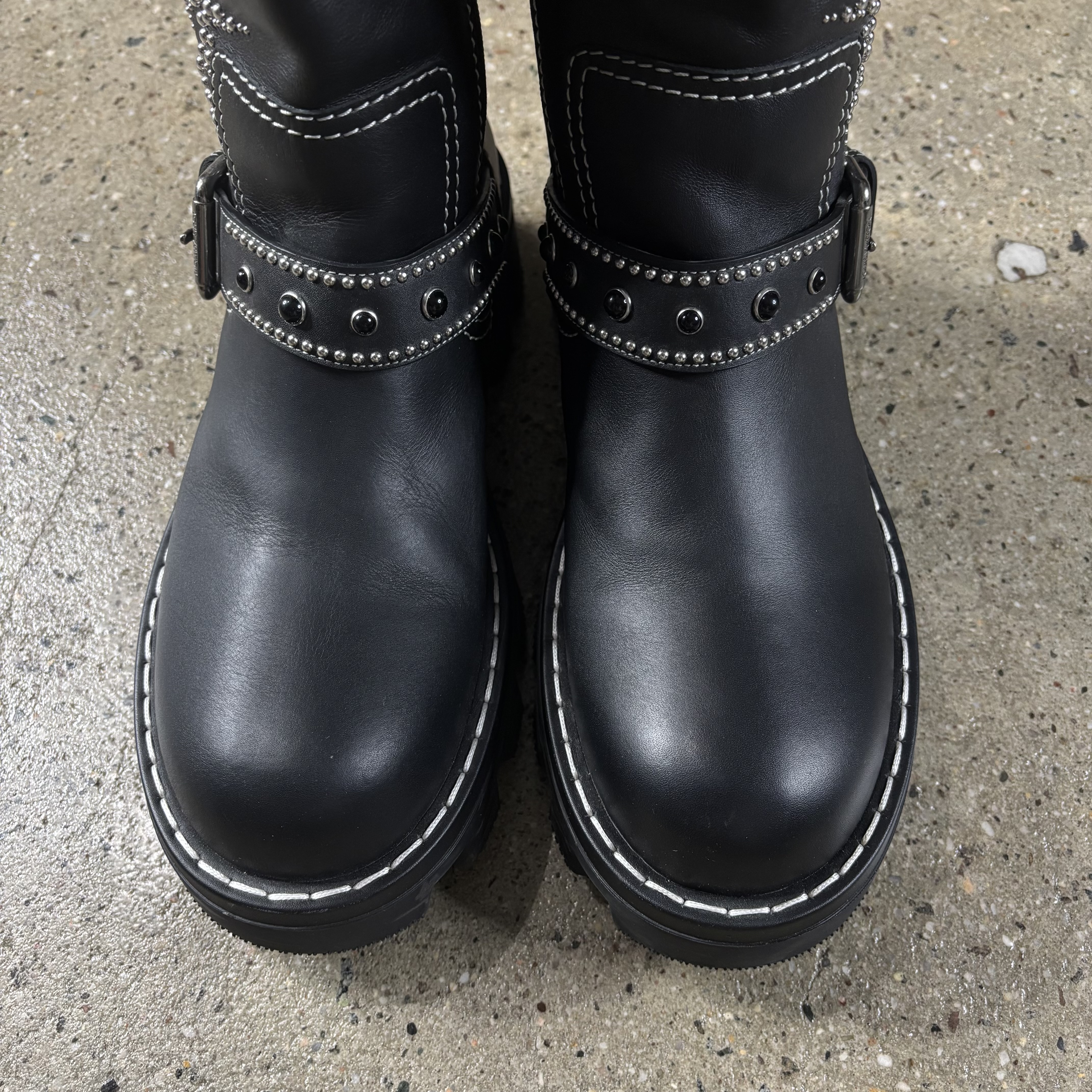 Louis Vuitton SS24 Studded Boots - View 9