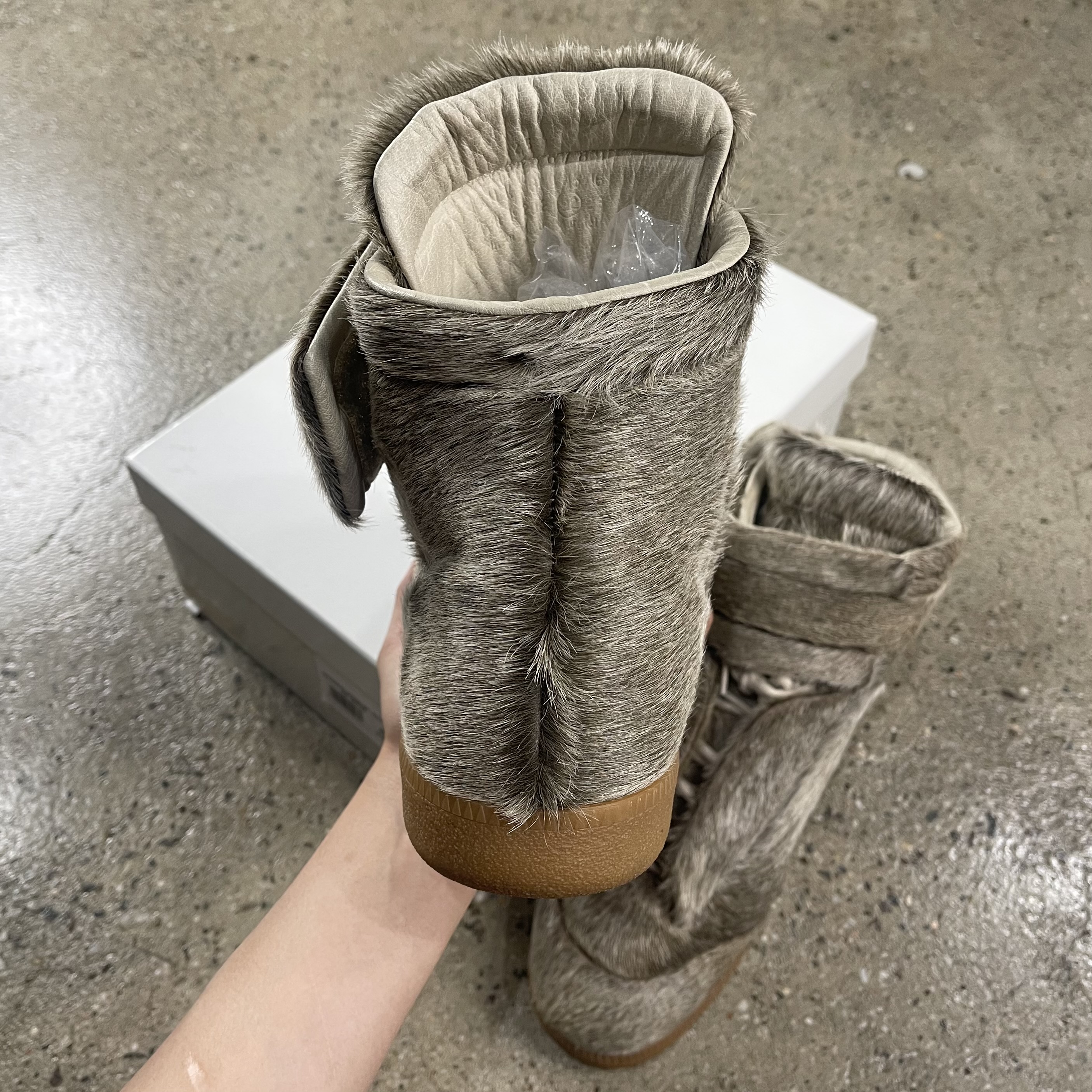 Maison Margiela Yeezus Tour Pony Hair Futures - View 5