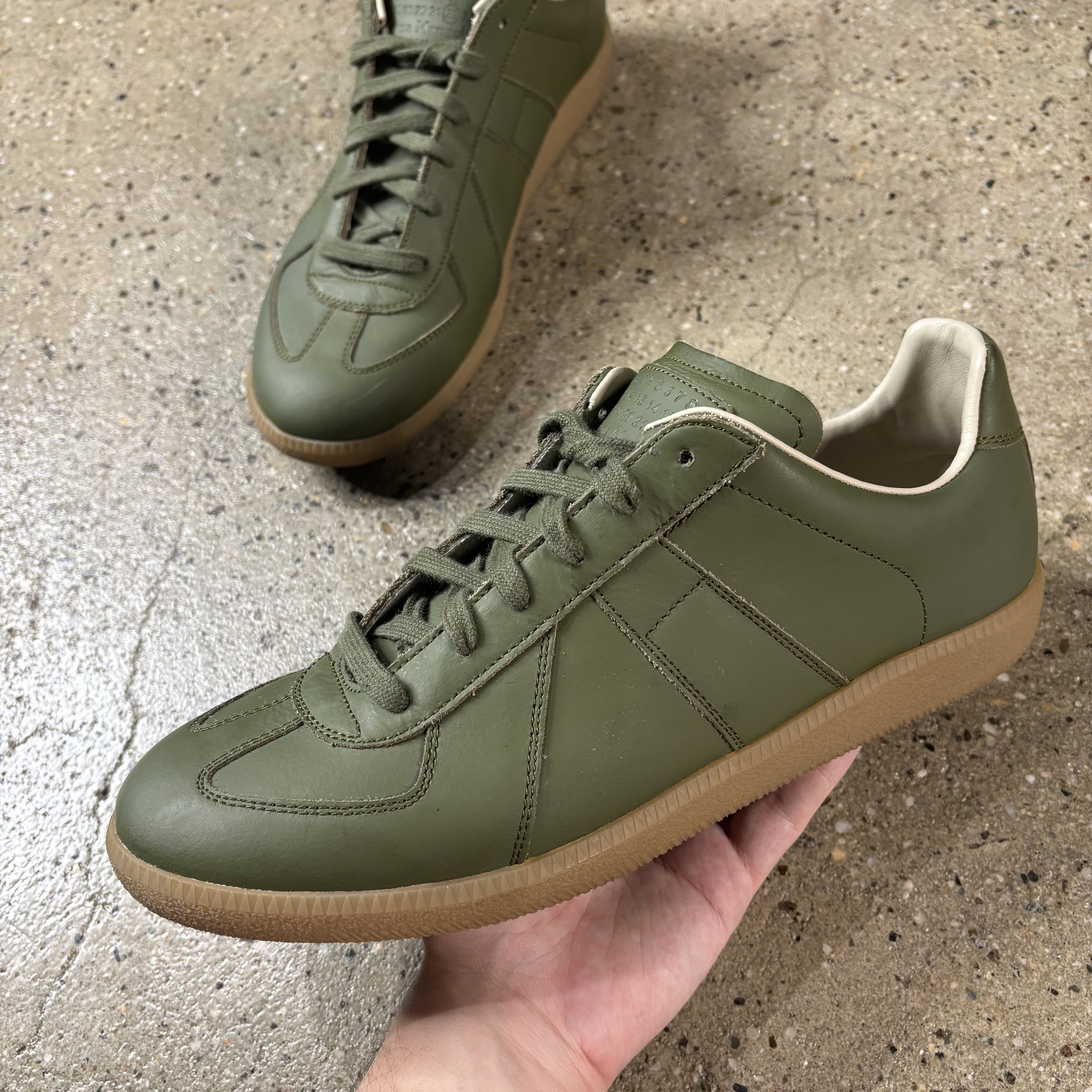 Maison Margiela "Replica" Gat Sneakers - View 2