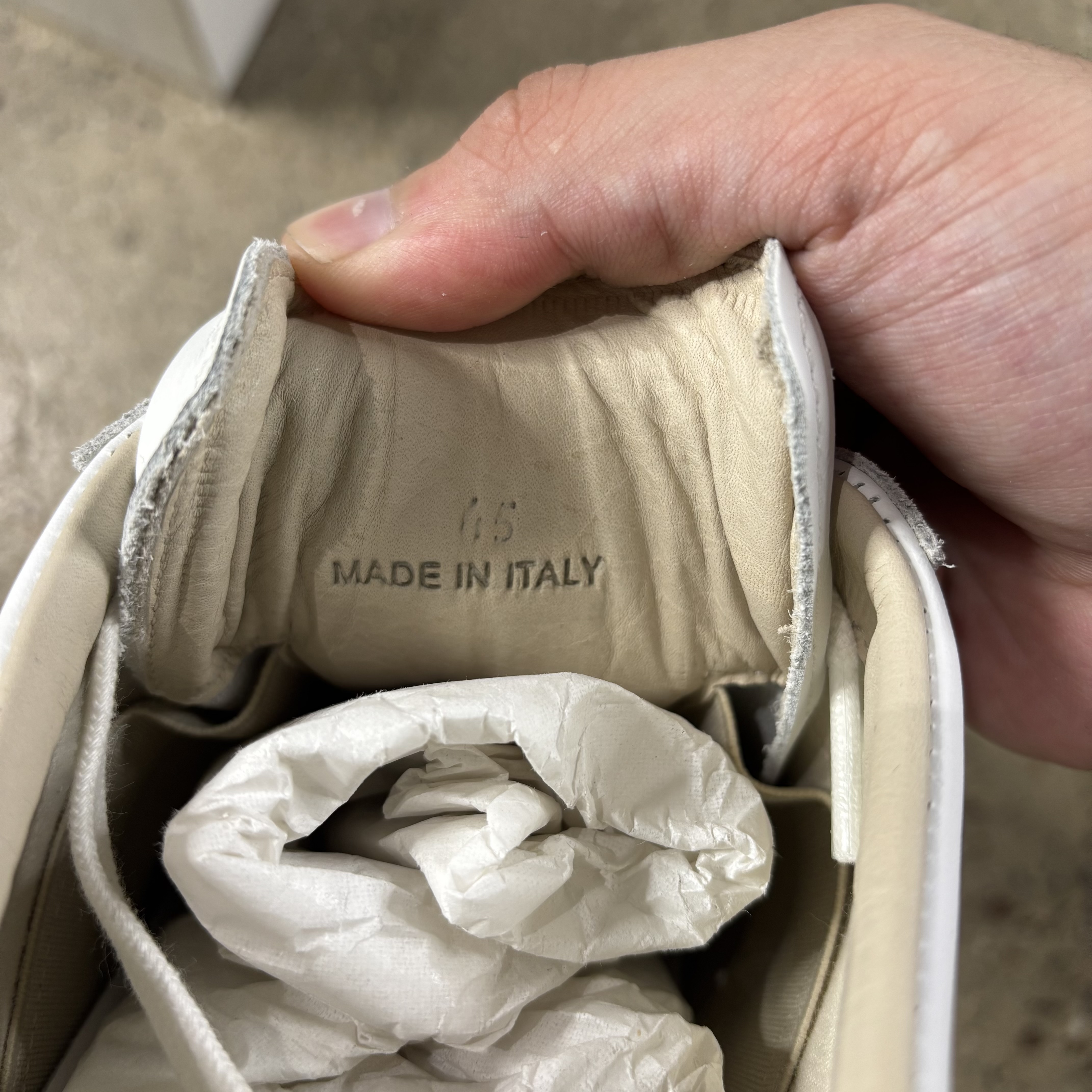 Maison Margiela White Gat Sneakers - View 7