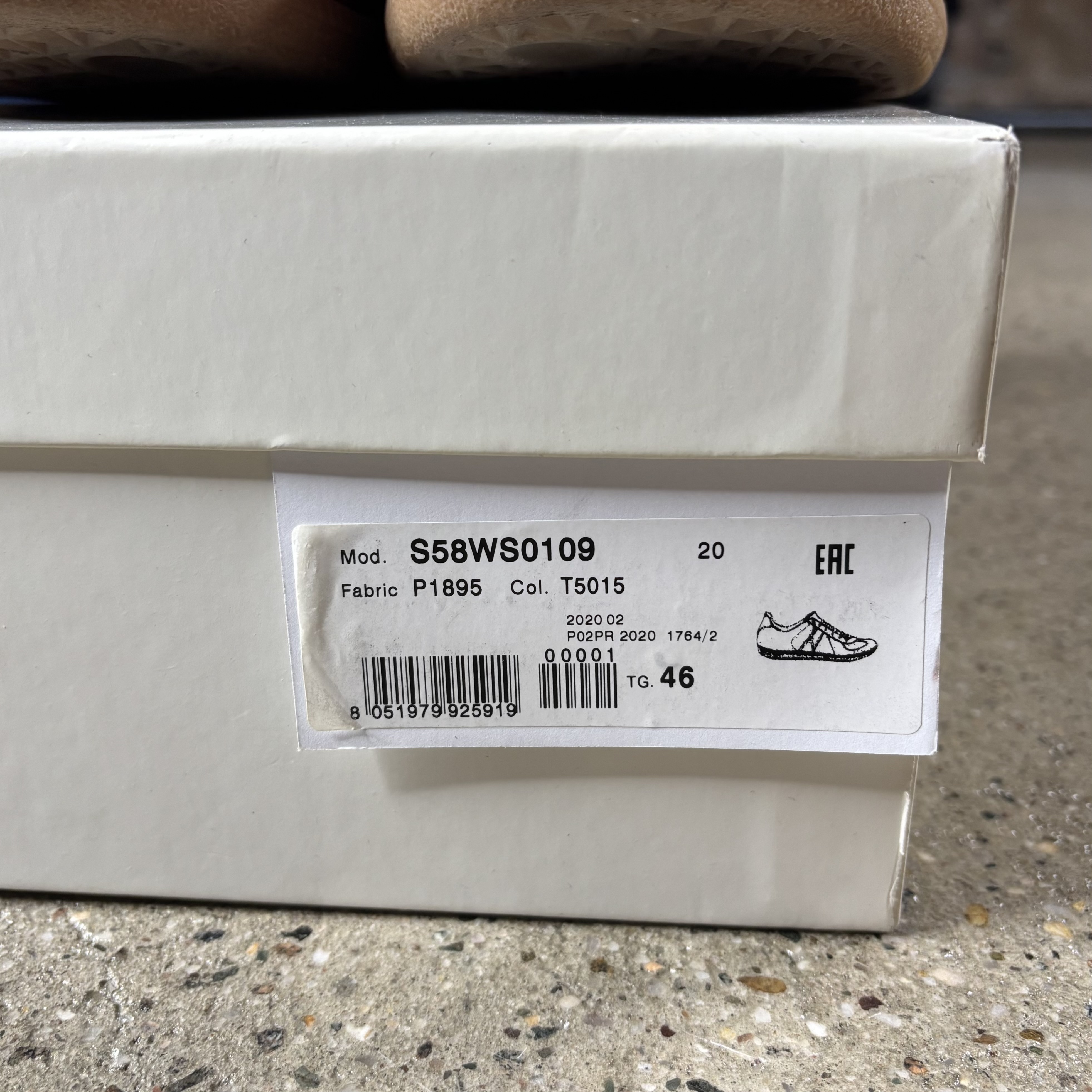 Maison Margiela Burgundy Gats - View 2
