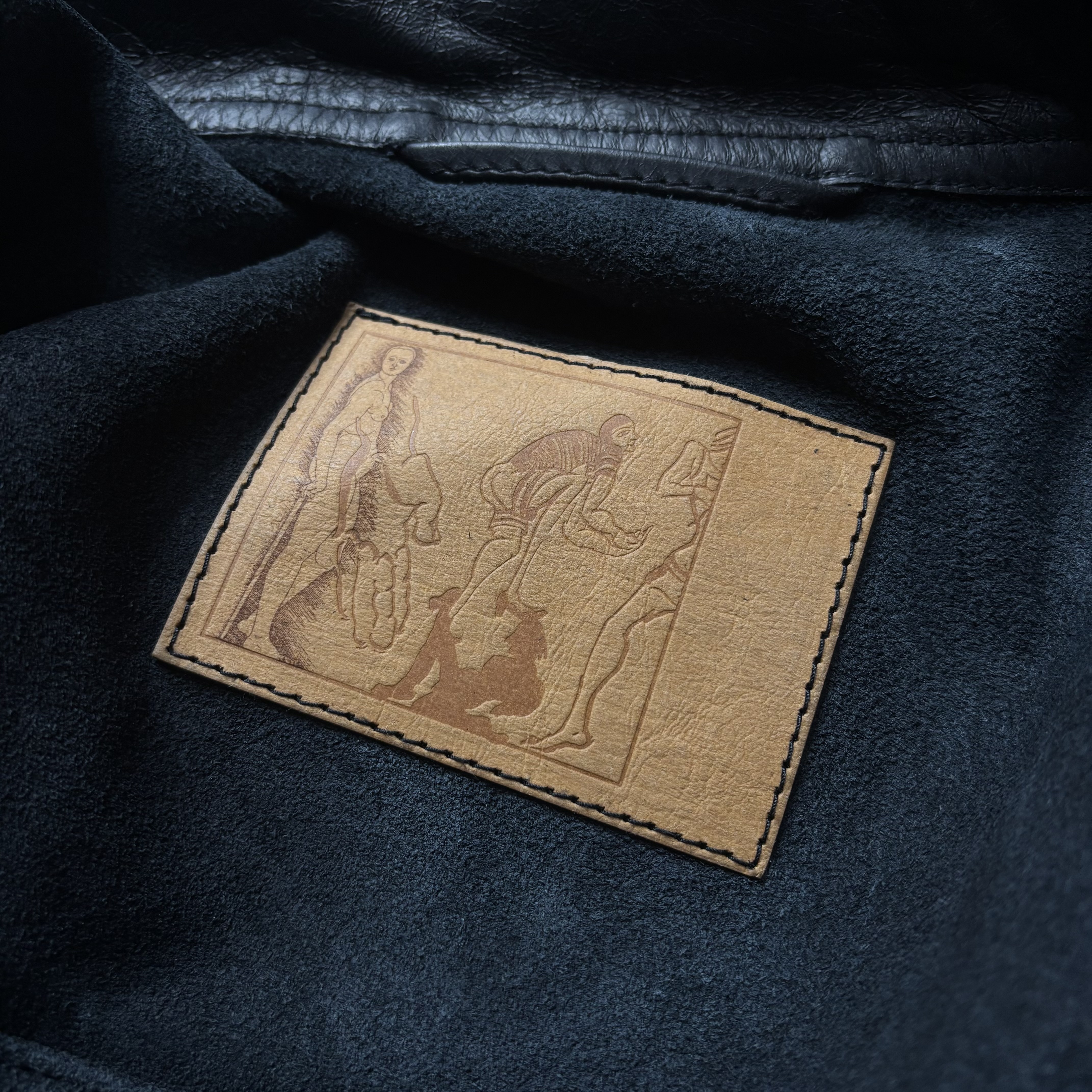 Martine Rose Leather Cargo Vest - View 7