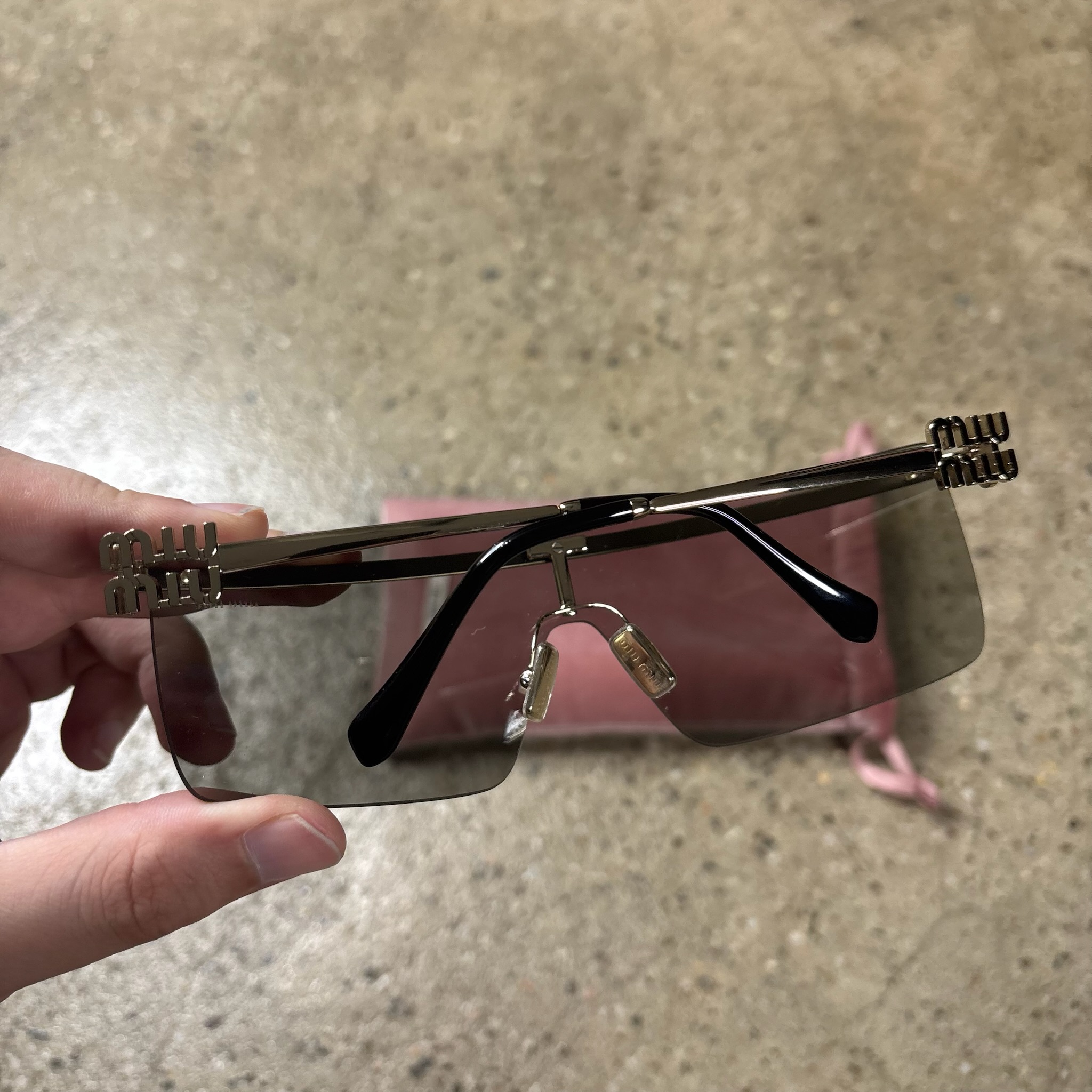 Miu Miu  Bar Shades - View 3