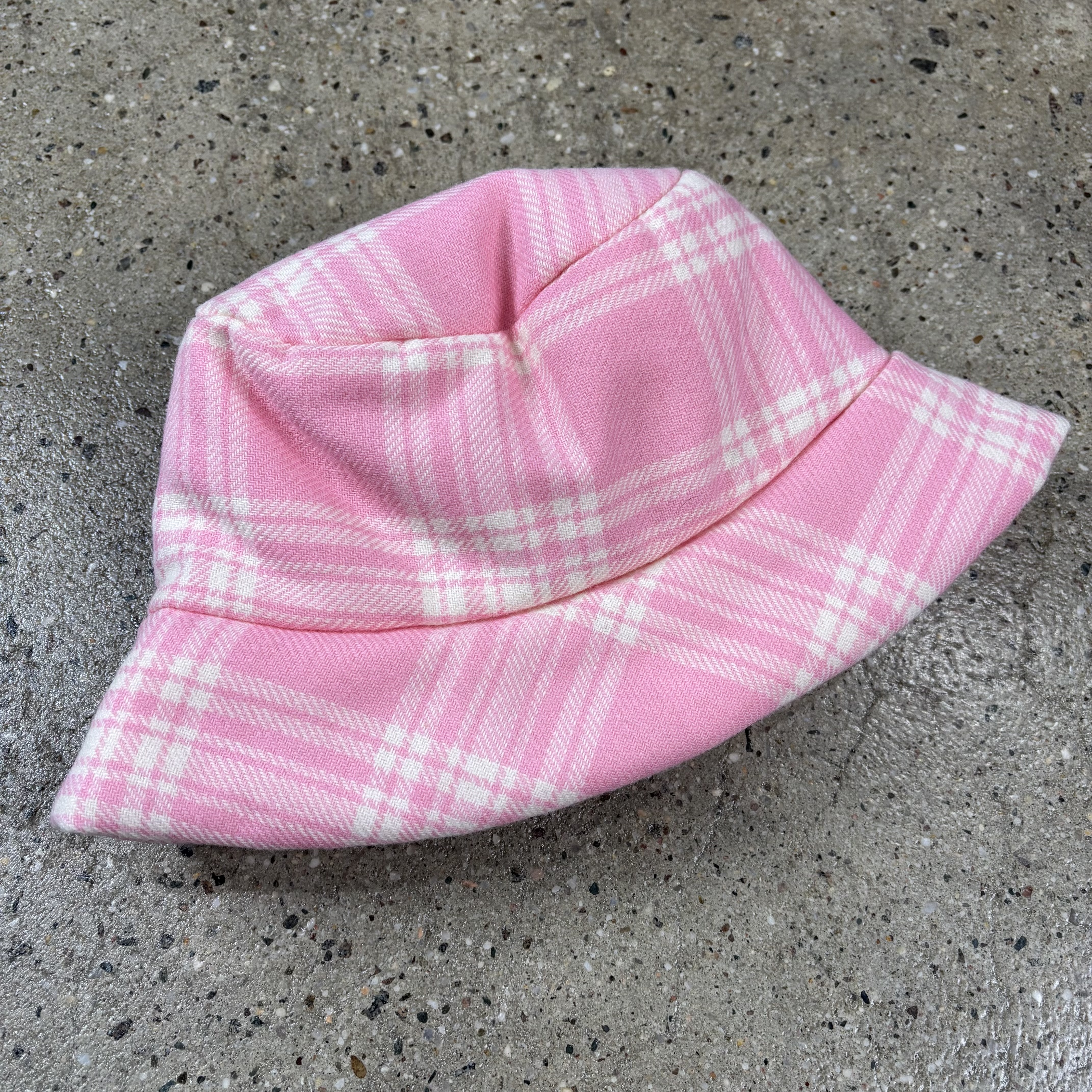 Miu Miu Plaid Bucket Hat - View 2
