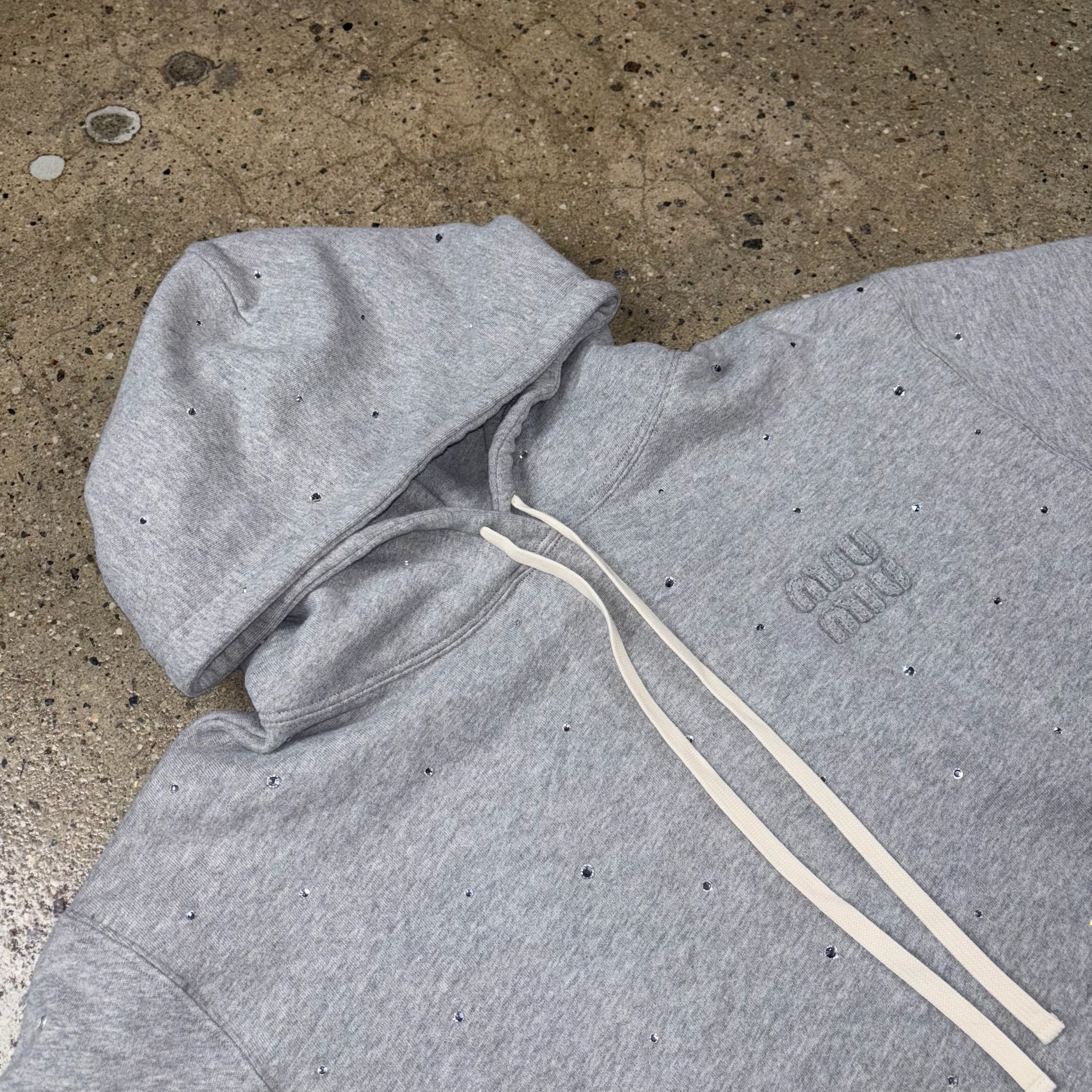 Miu Miu Studded Hoodie - View 2