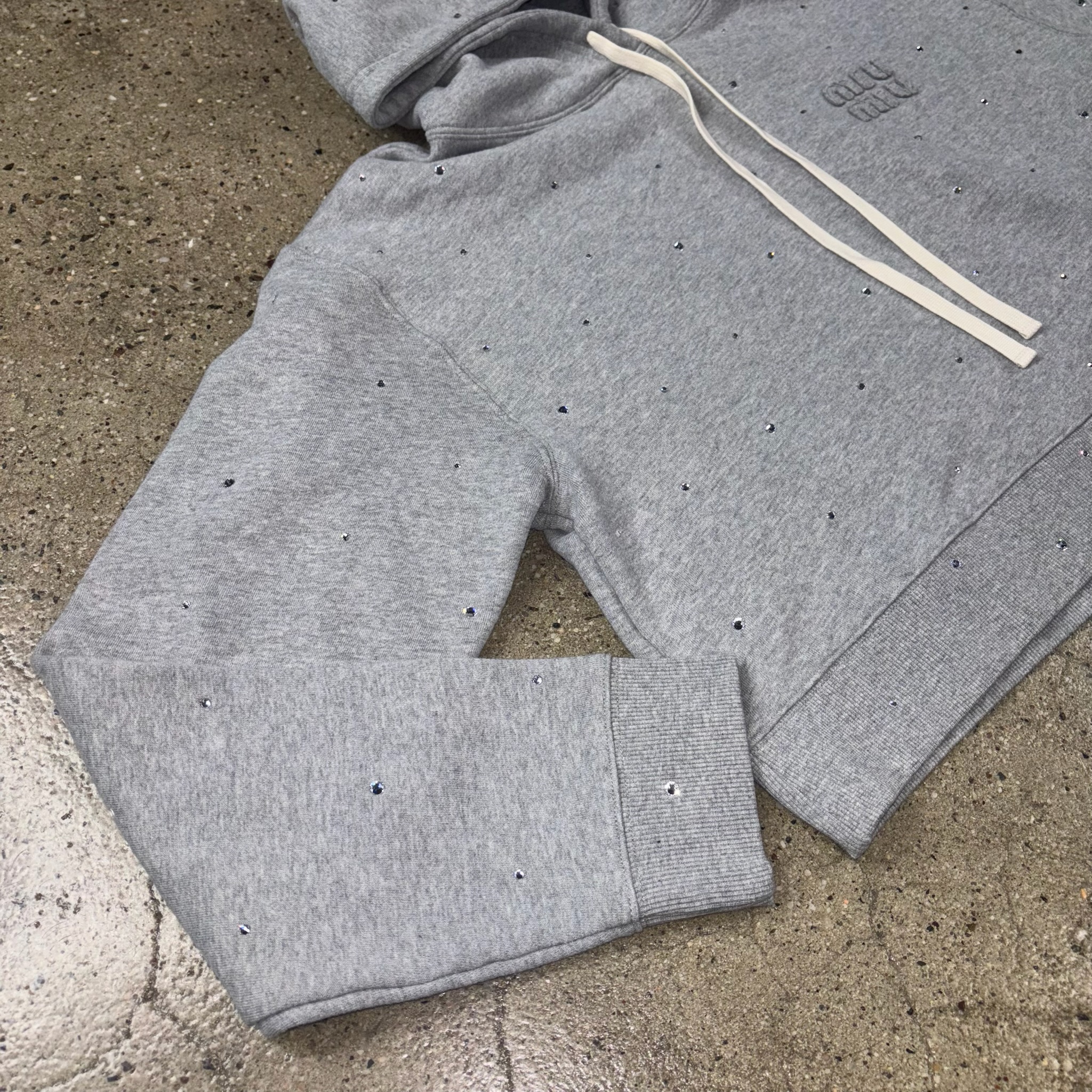 Miu Miu Studded Hoodie - View 3
