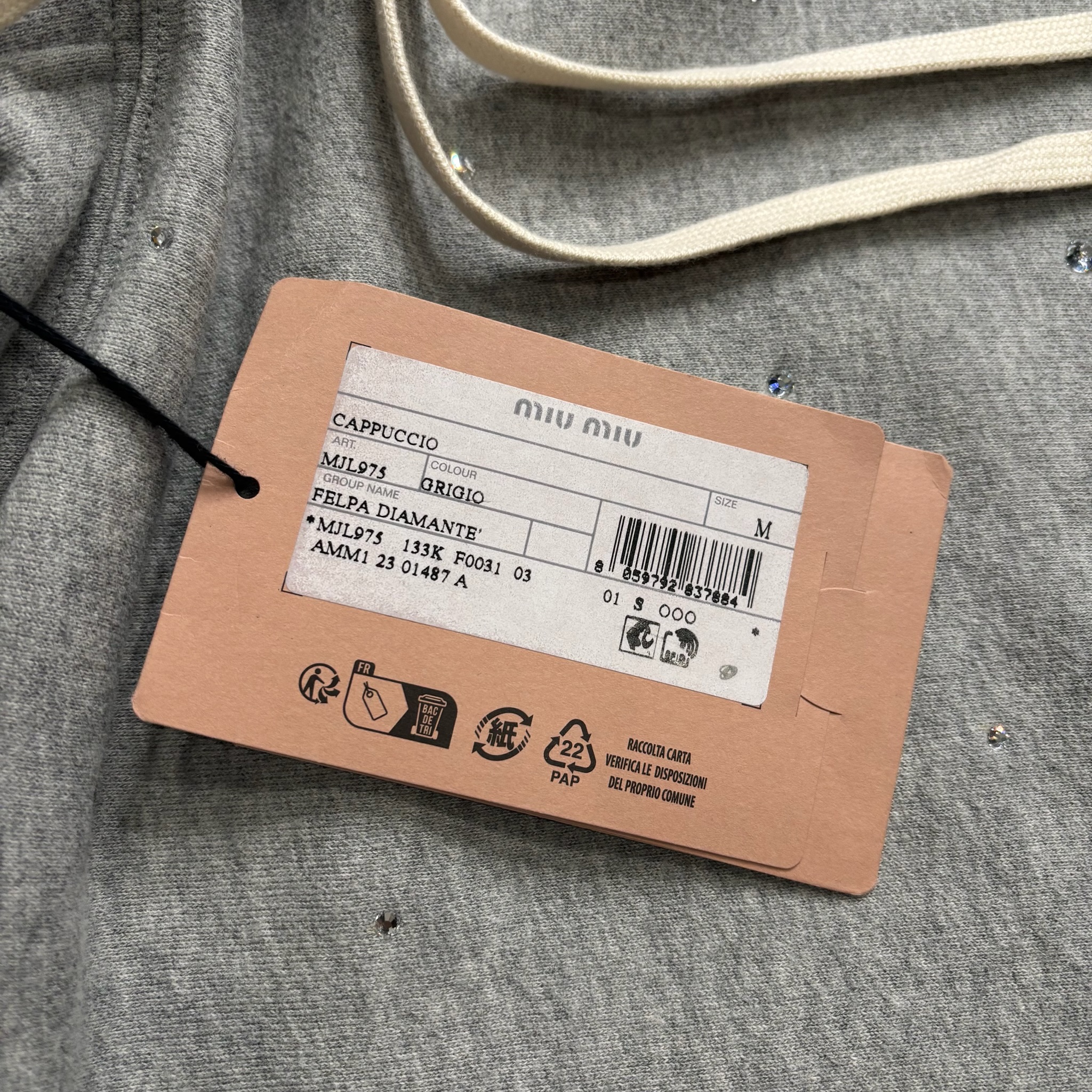 Miu Miu Studded Hoodie - View 5