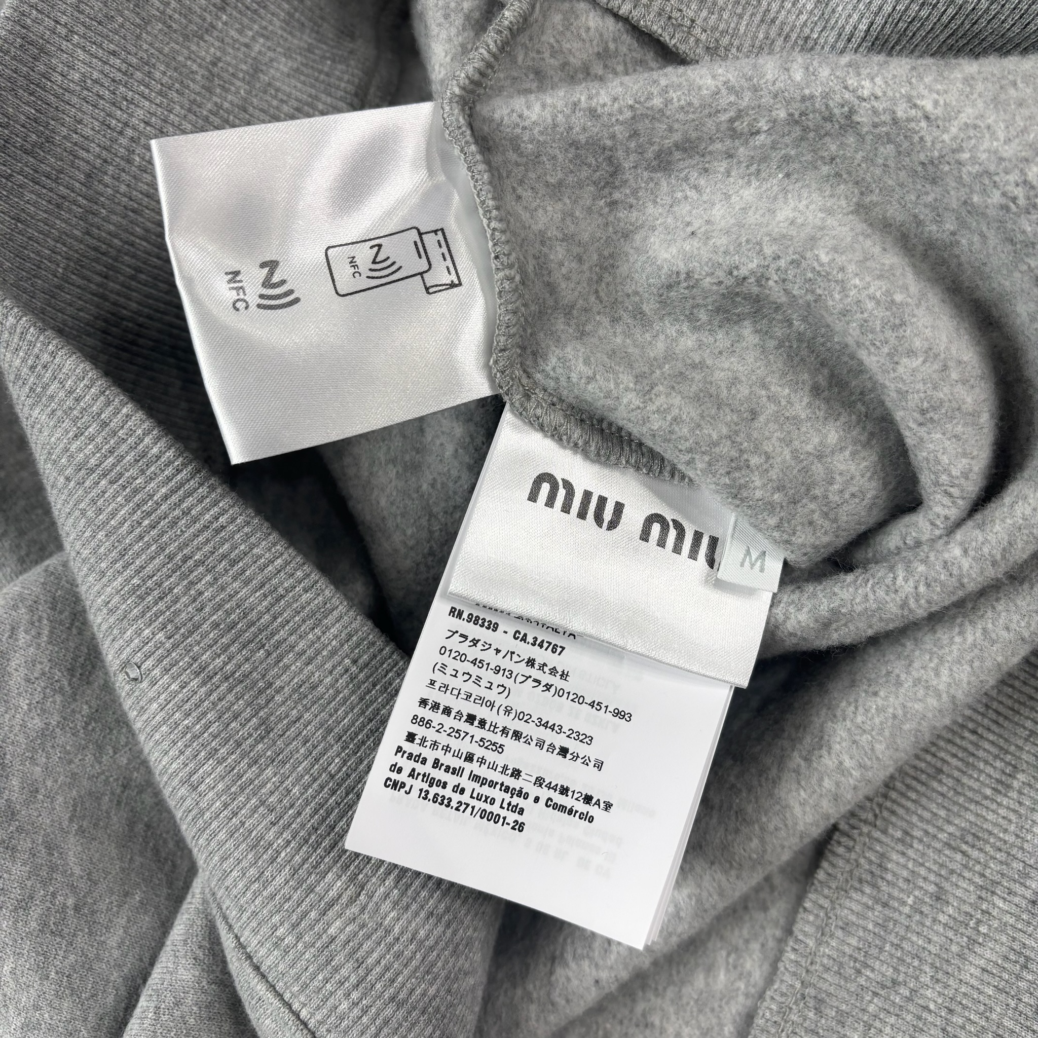 Miu Miu Studded Hoodie - View 7