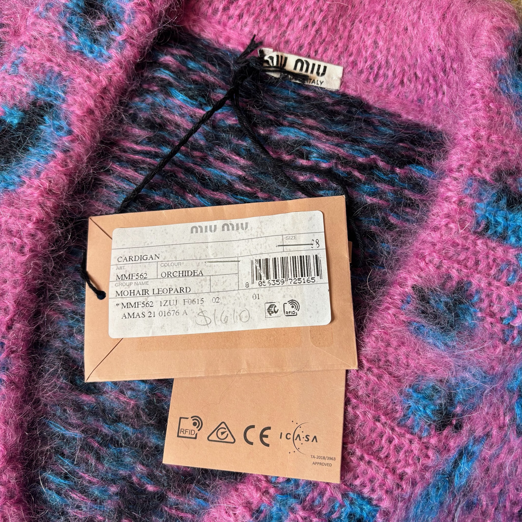 Miu Miu Mohair Cardigan - View 5