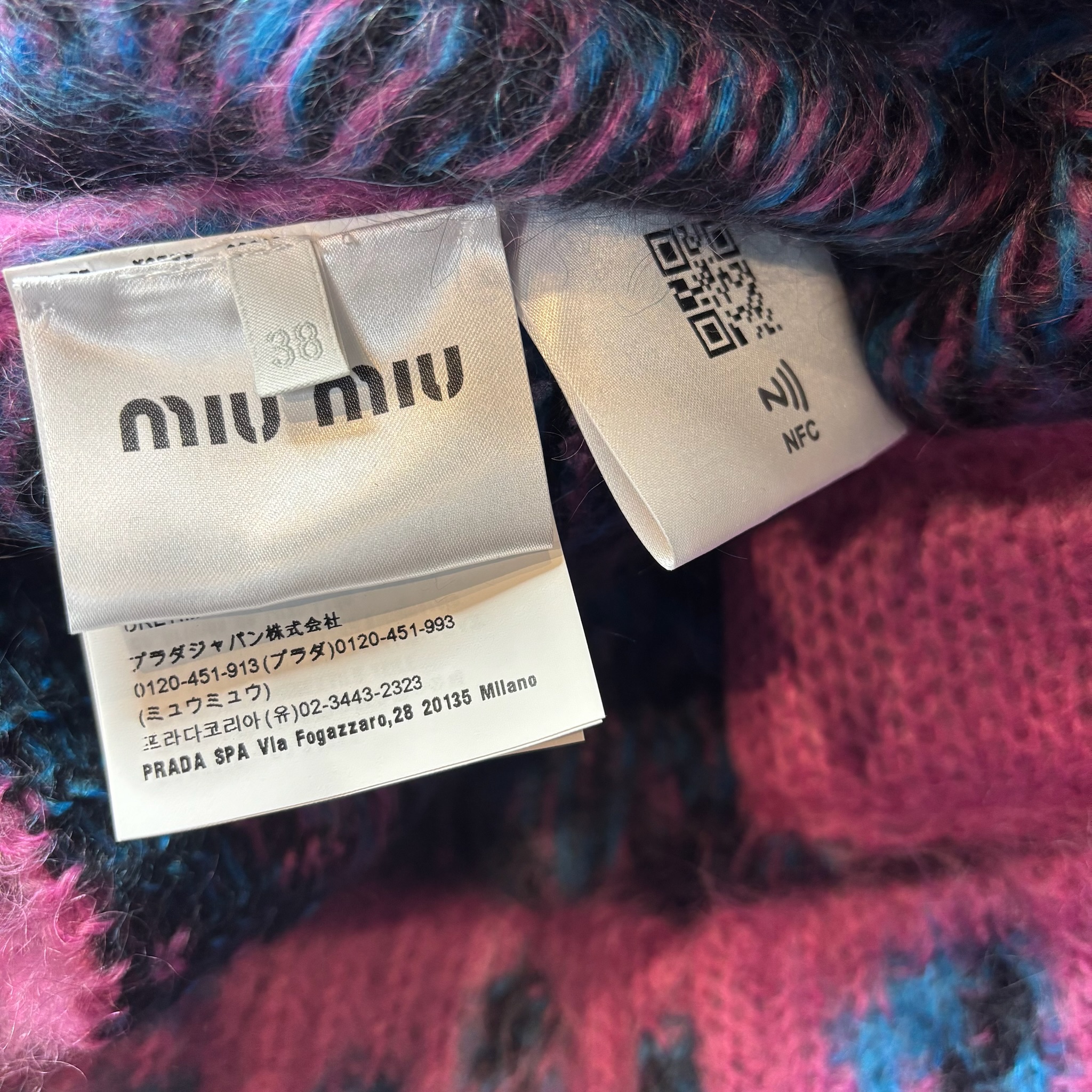 Miu Miu Mohair Cardigan - View 6