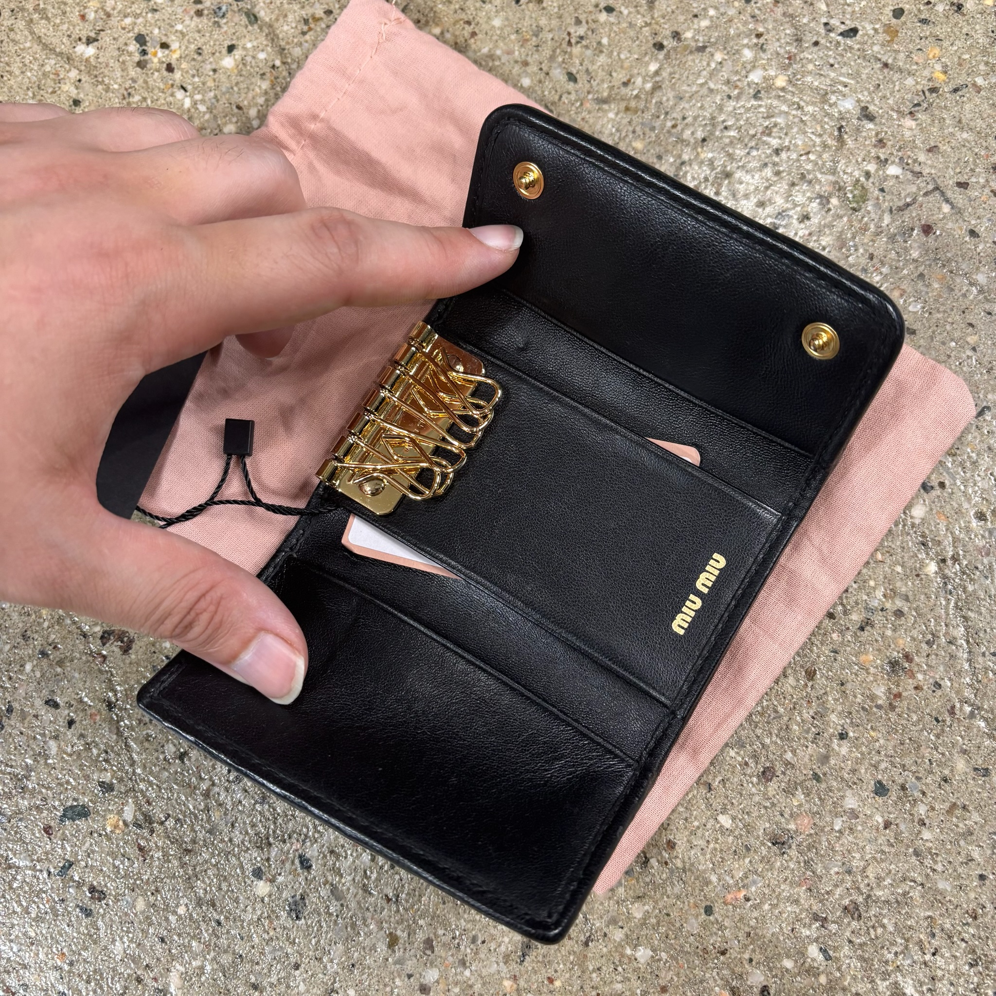 Miu Miu Key Holder Wallet - View 3