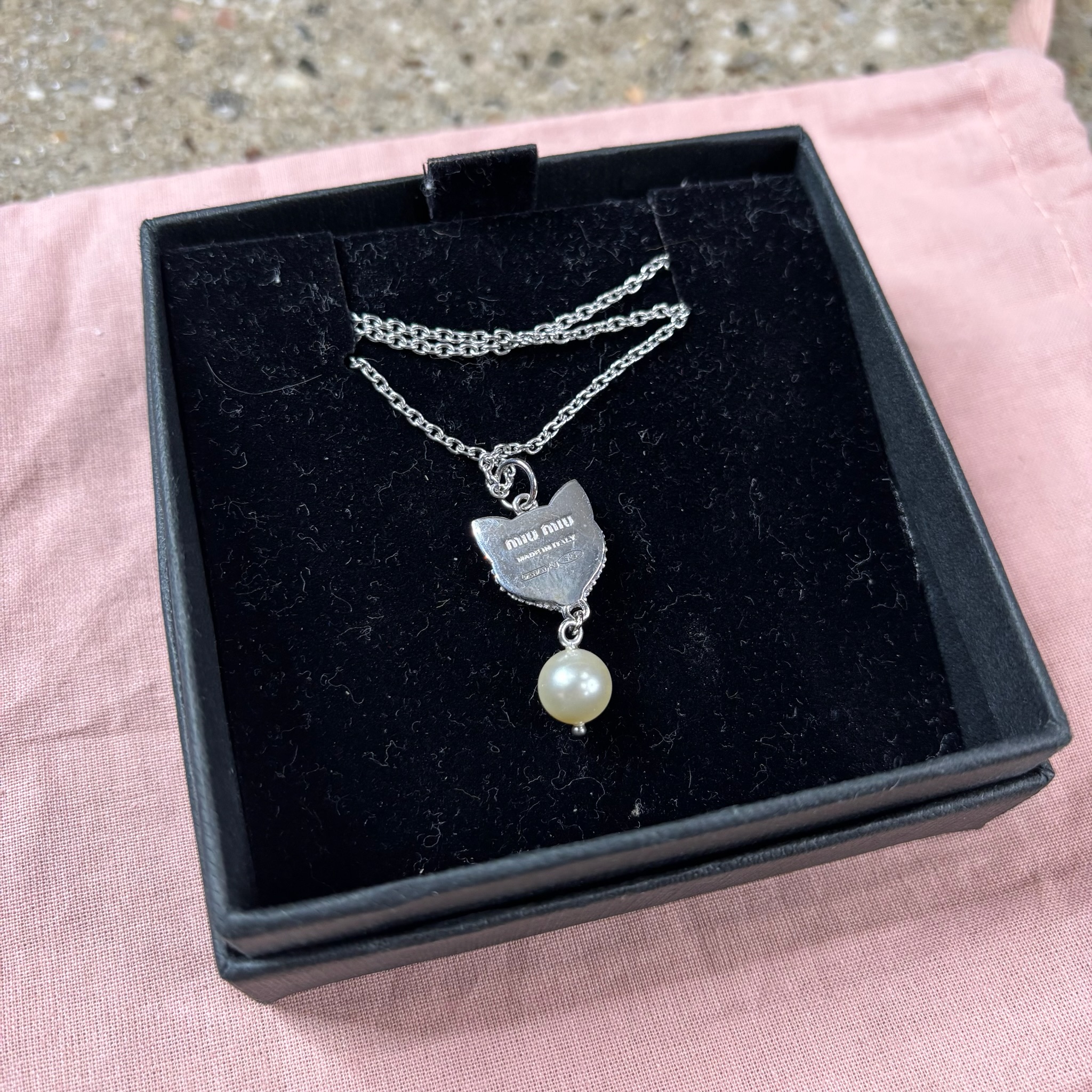 Miu Miu Cat Necklace - View 3