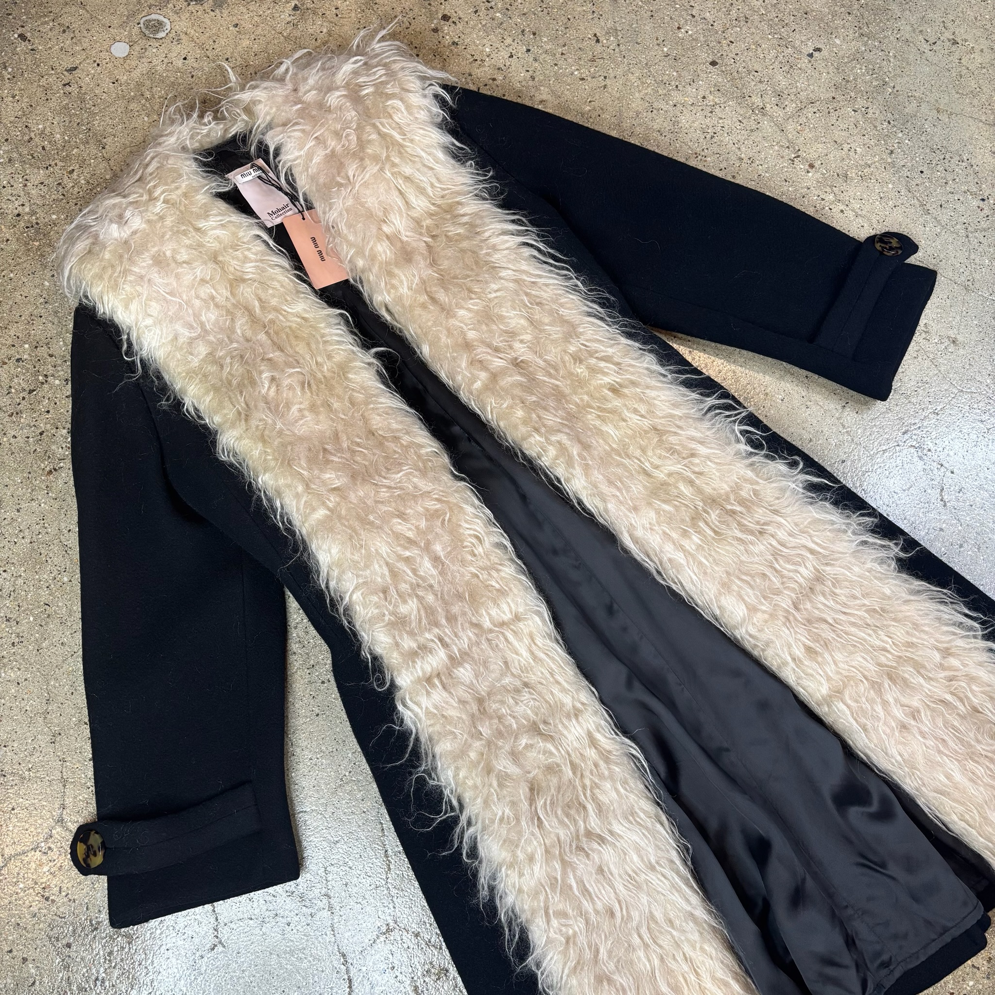 Miu Miu Mohair Fur Coat - View 2