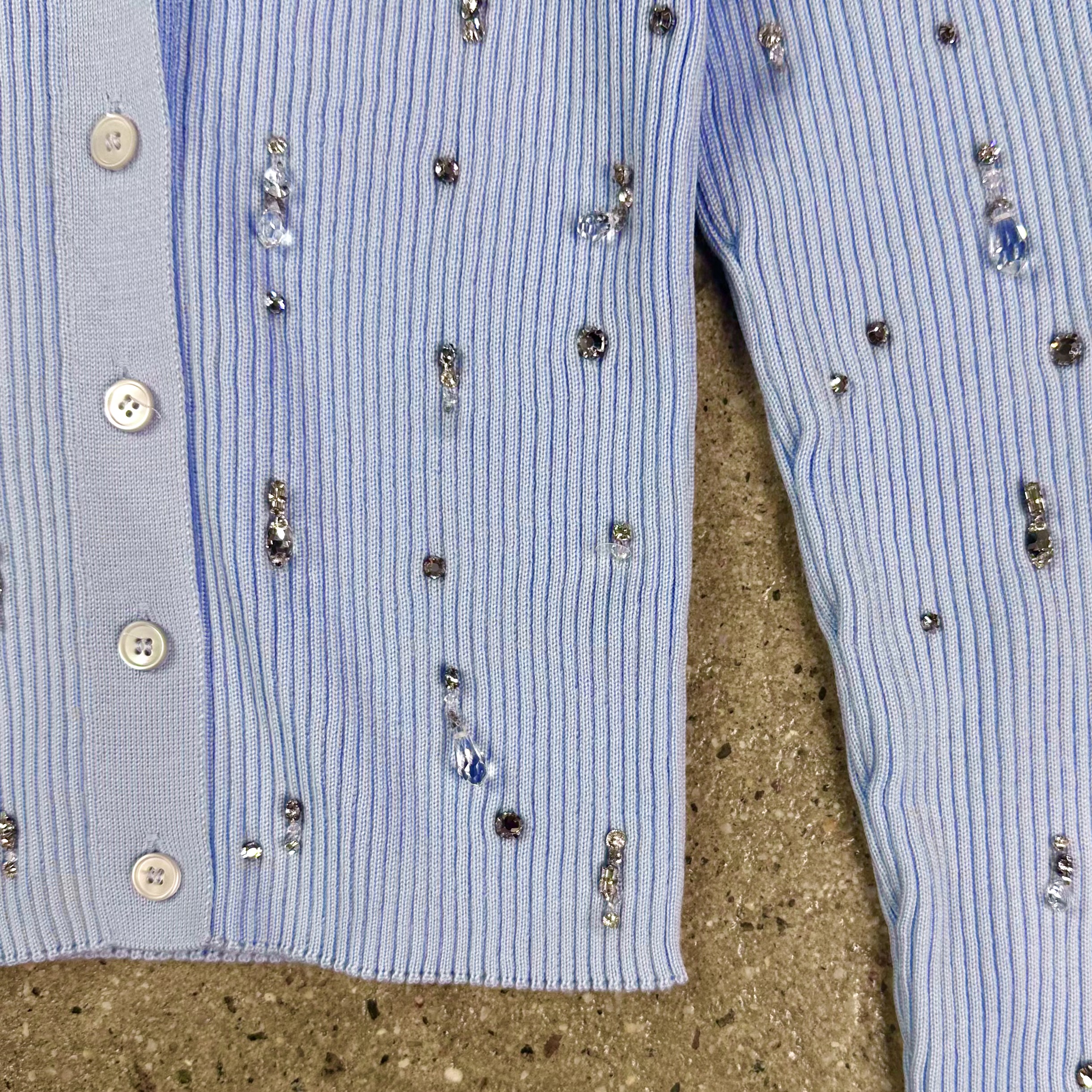 Miu Miu Crystal Cardigan - View 6