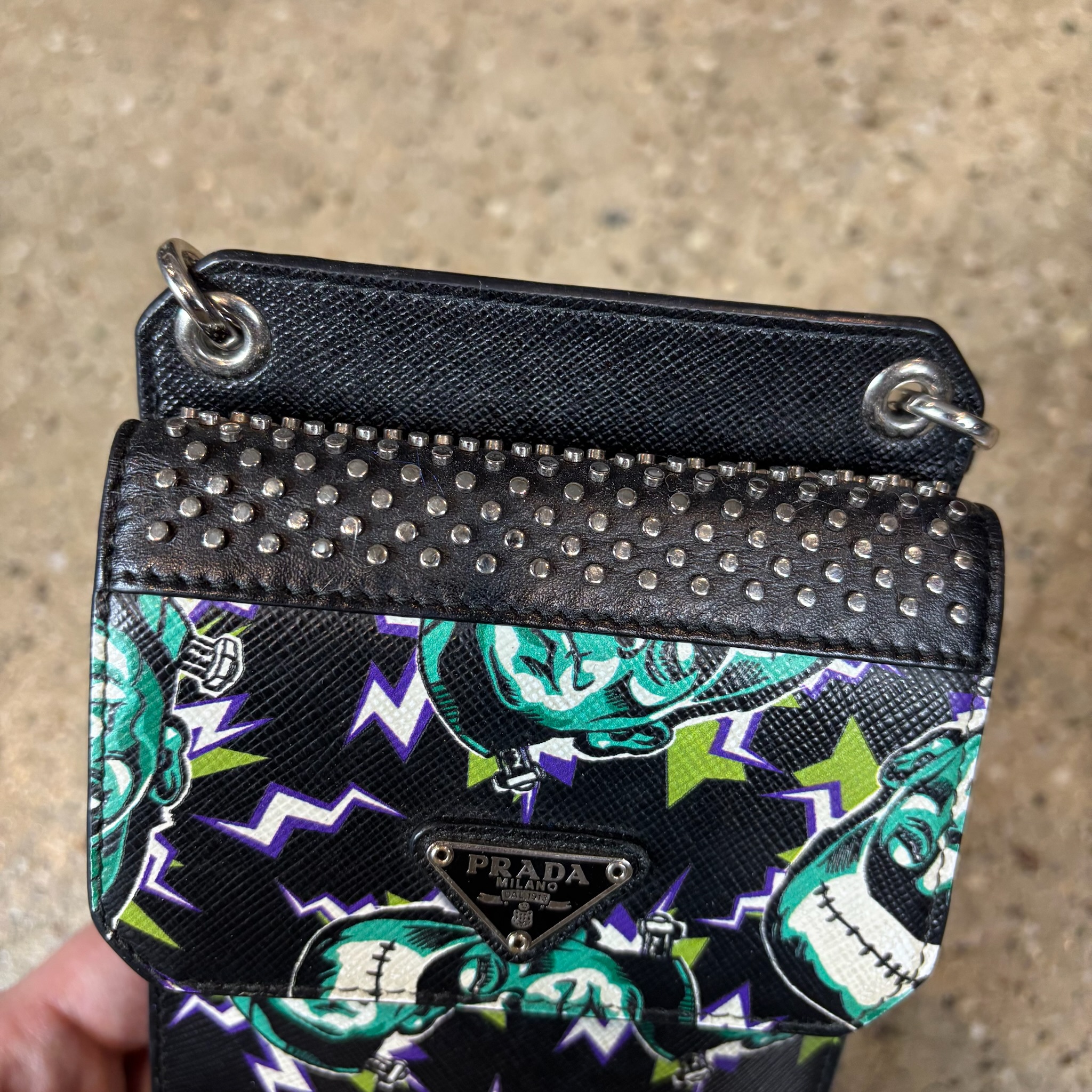 Prada Frankenstein Mini Bag - View 4