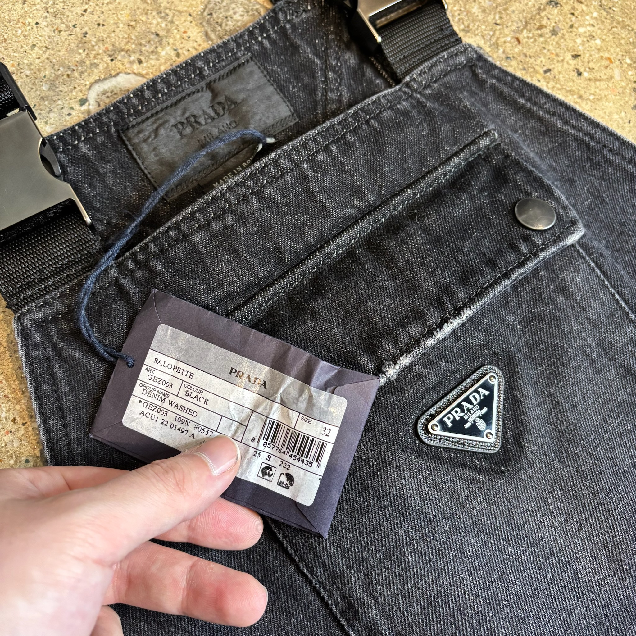 Prada Raf Simons Denim Overalls - View 3