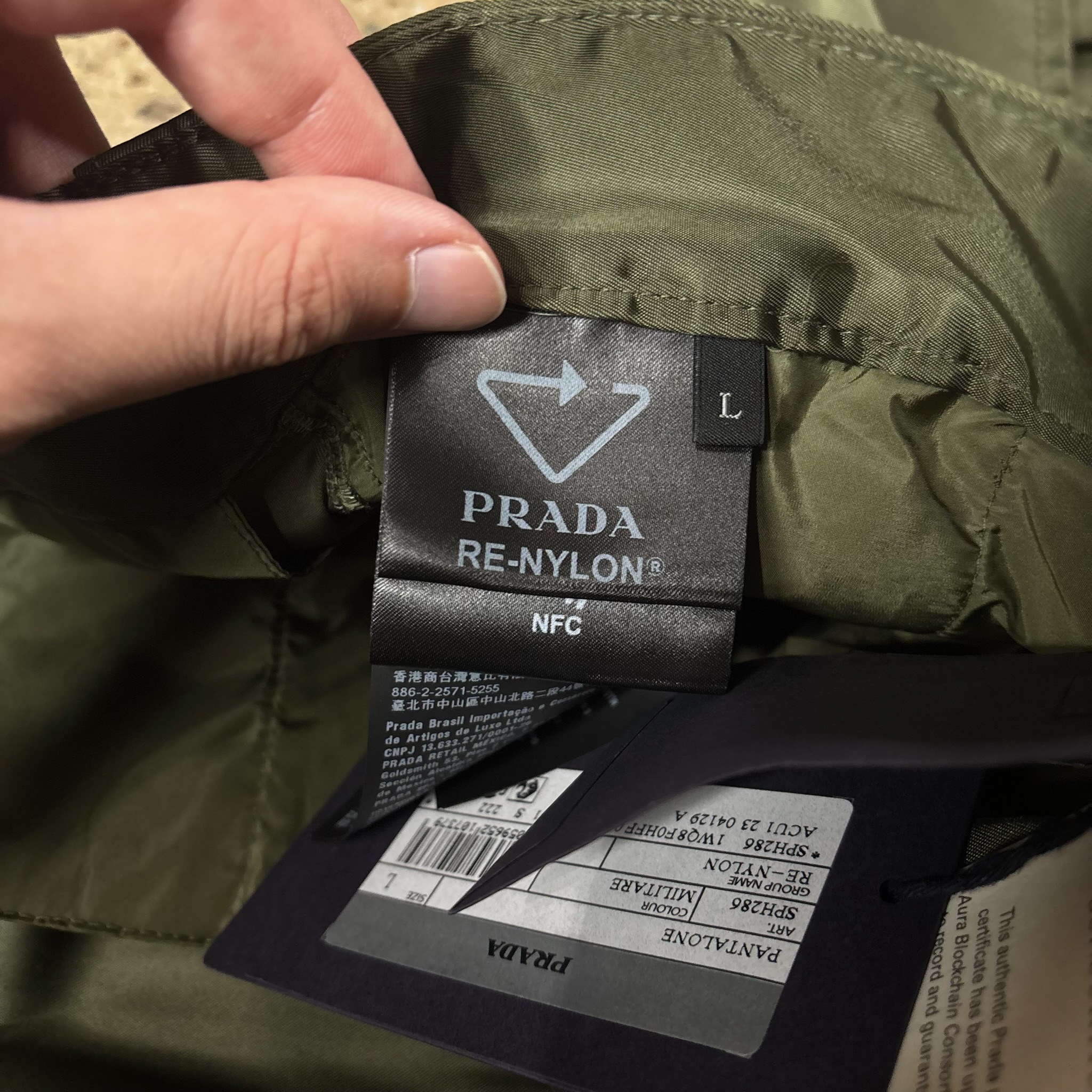Prada Re-Nylon Cargo Pants - View 5