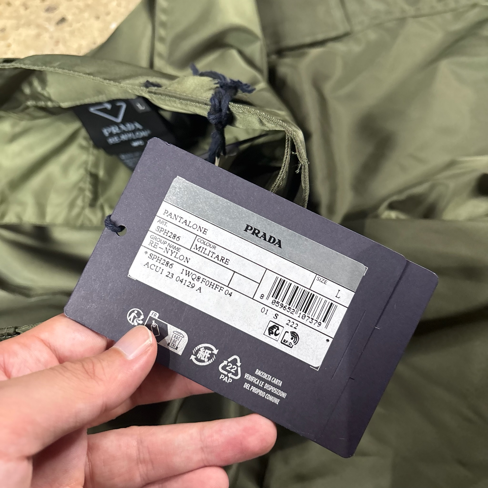 Prada Re-Nylon Cargo Pants - View 6