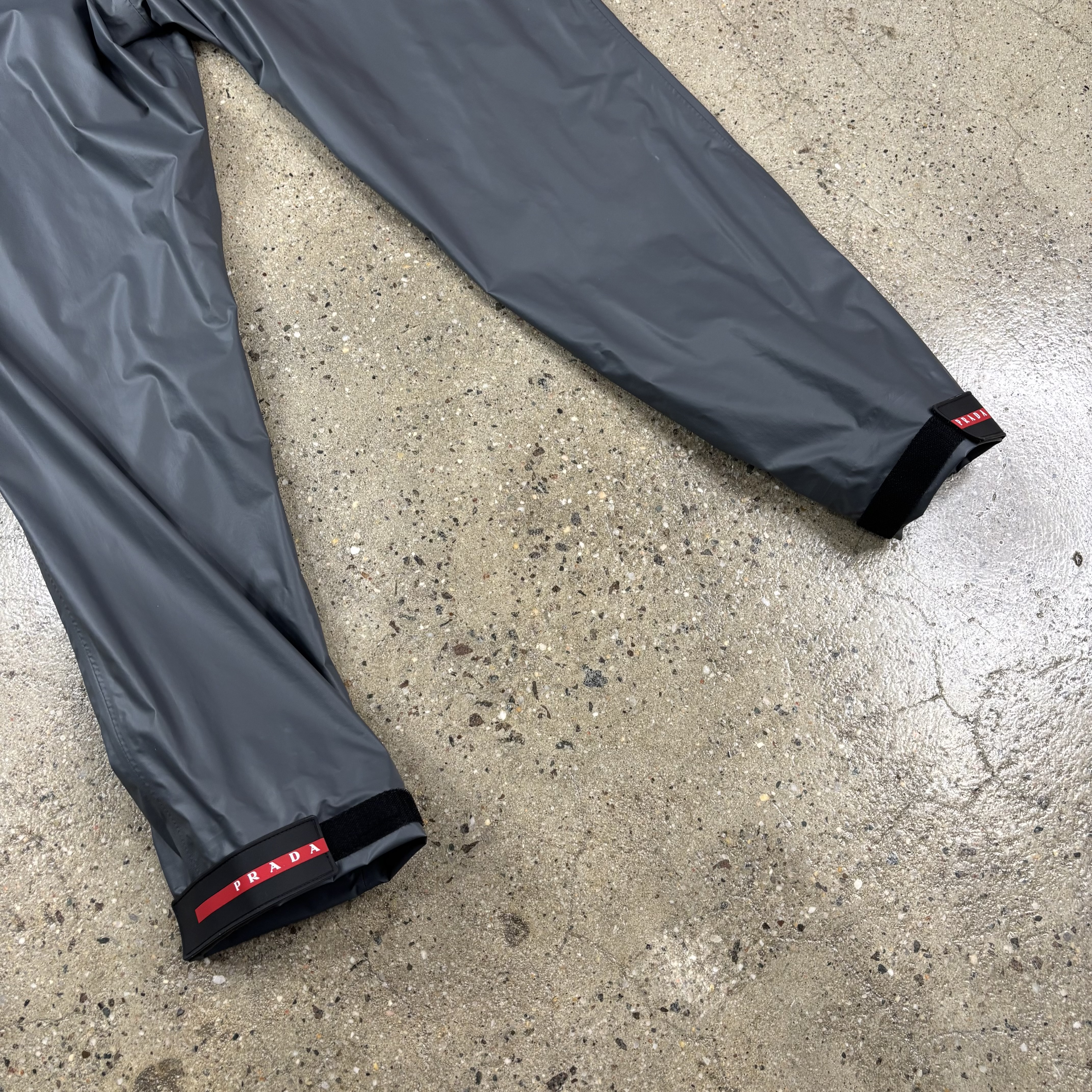 Prada Adjustable Nylon Pants - View 3