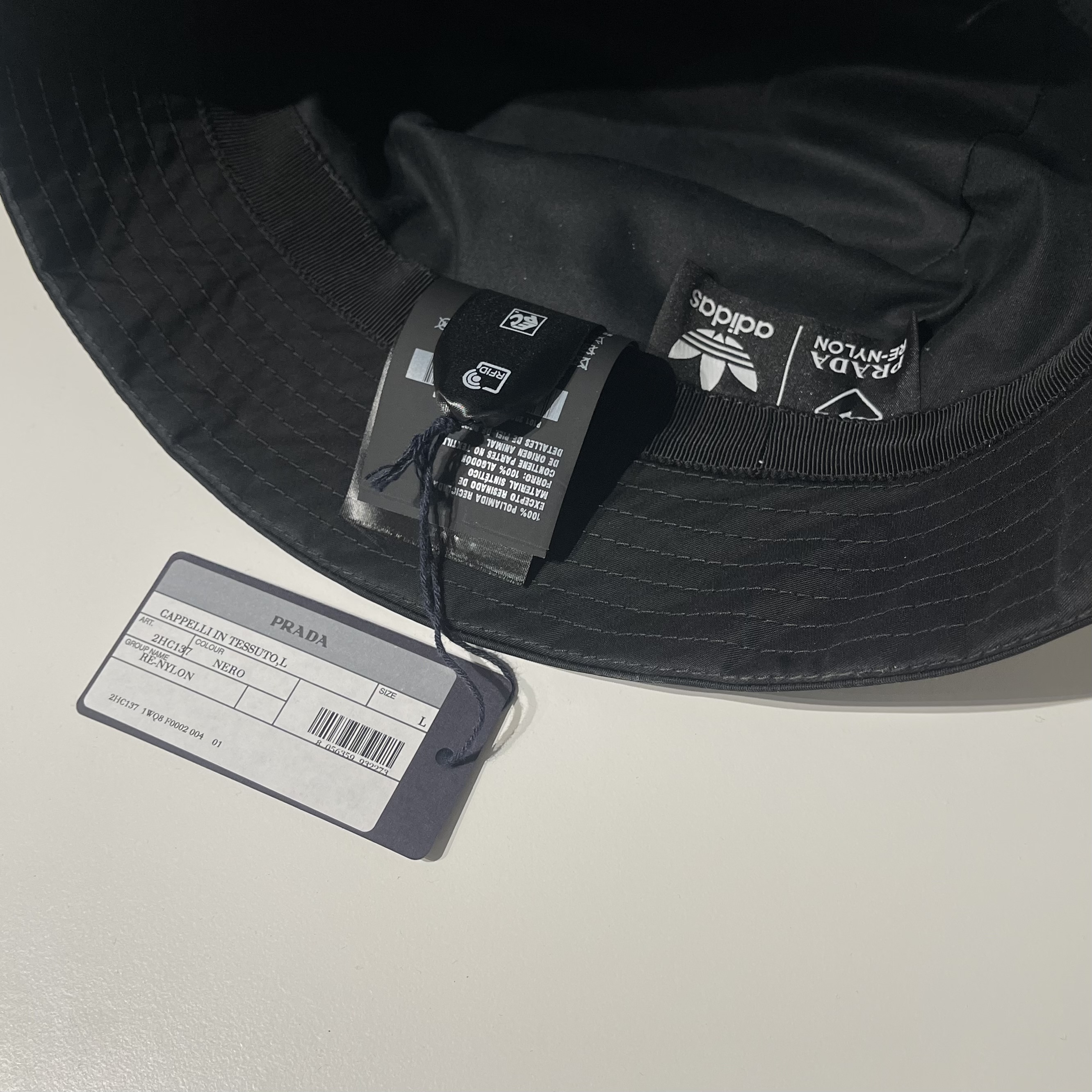 Prada Adidas Re-Nylon Bucket Hat - View 3
