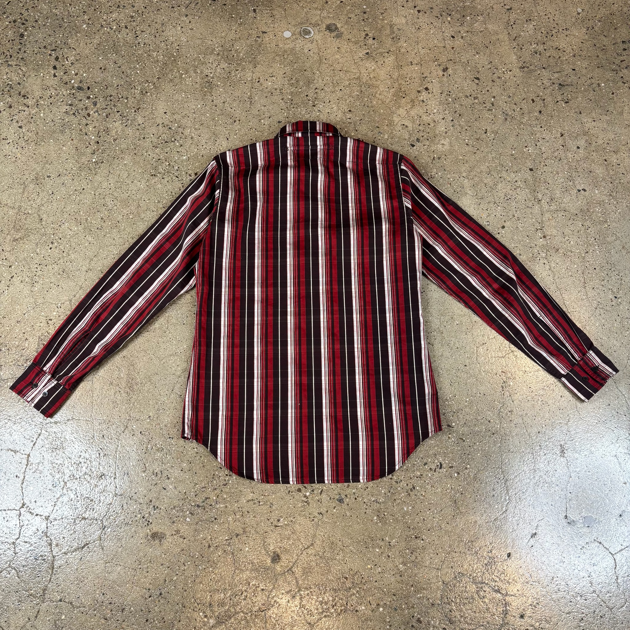 Prada Striped Button Up Shirt - View 4