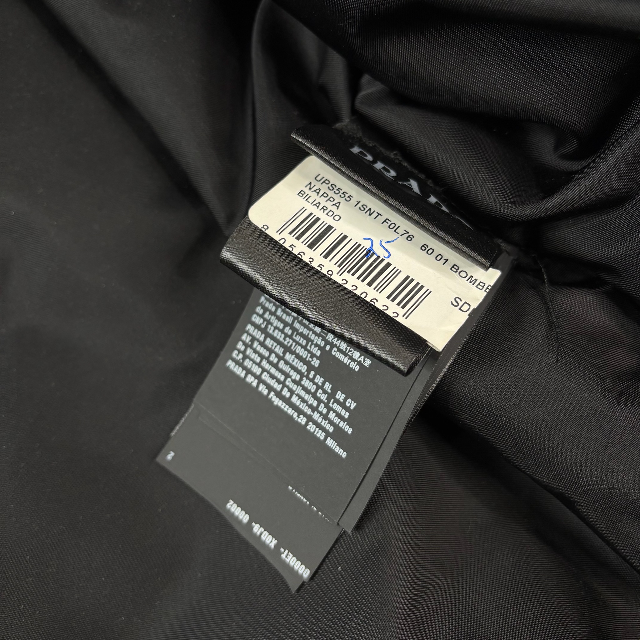 Prada Raf Simons Napa Leather Bomber Jacket - View 7