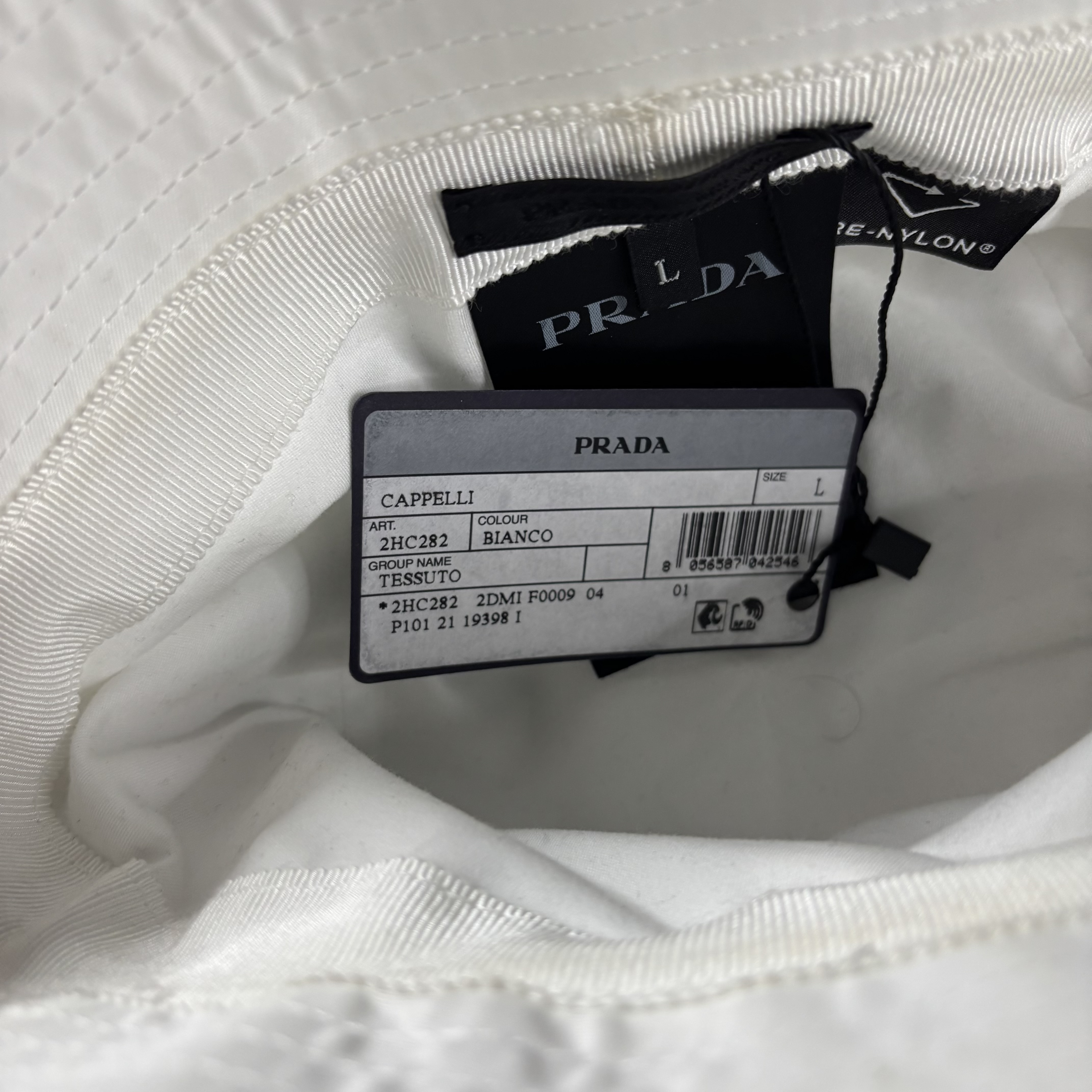 Prada Raf Simons Asymmetrical Bucket Hat - View 3