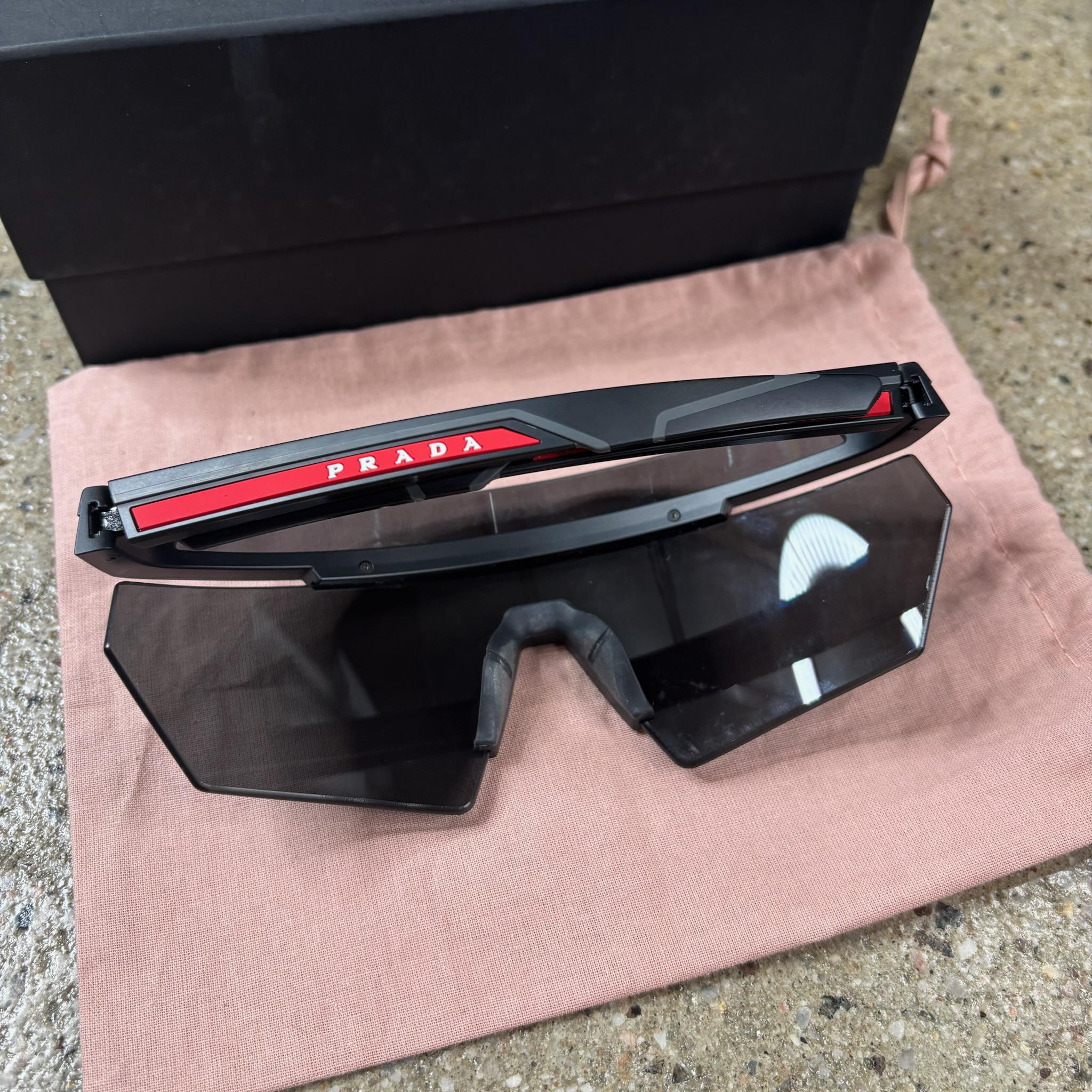 Prada Shield Glasses - View 3