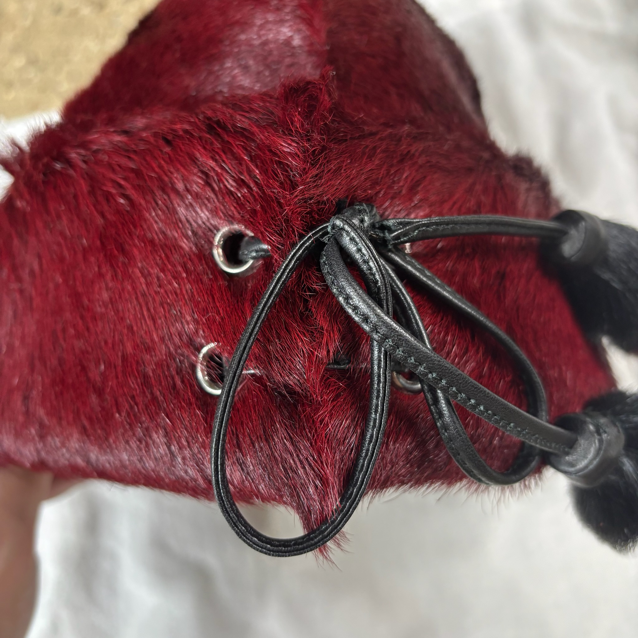 Prada Calf Fur Hat - View 4