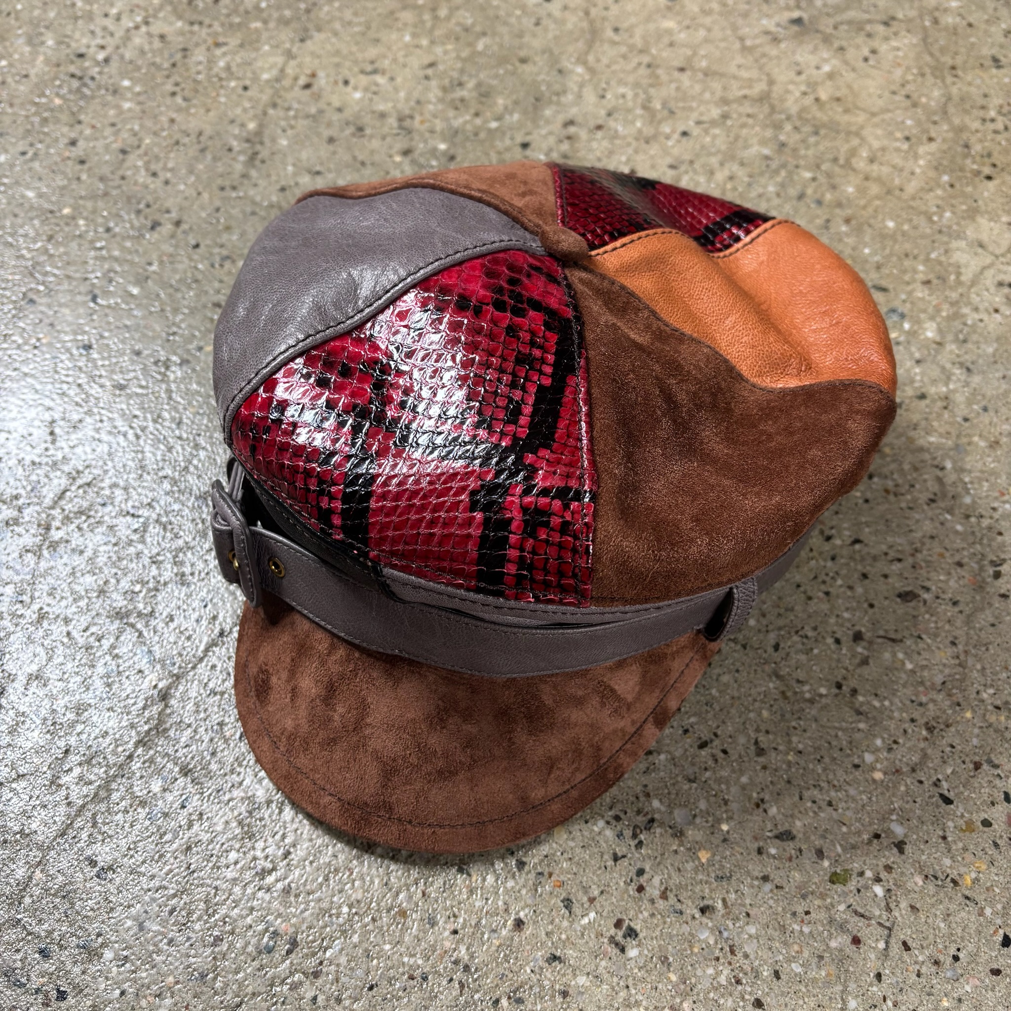 Prada Patchwork Leather Hat - View 2
