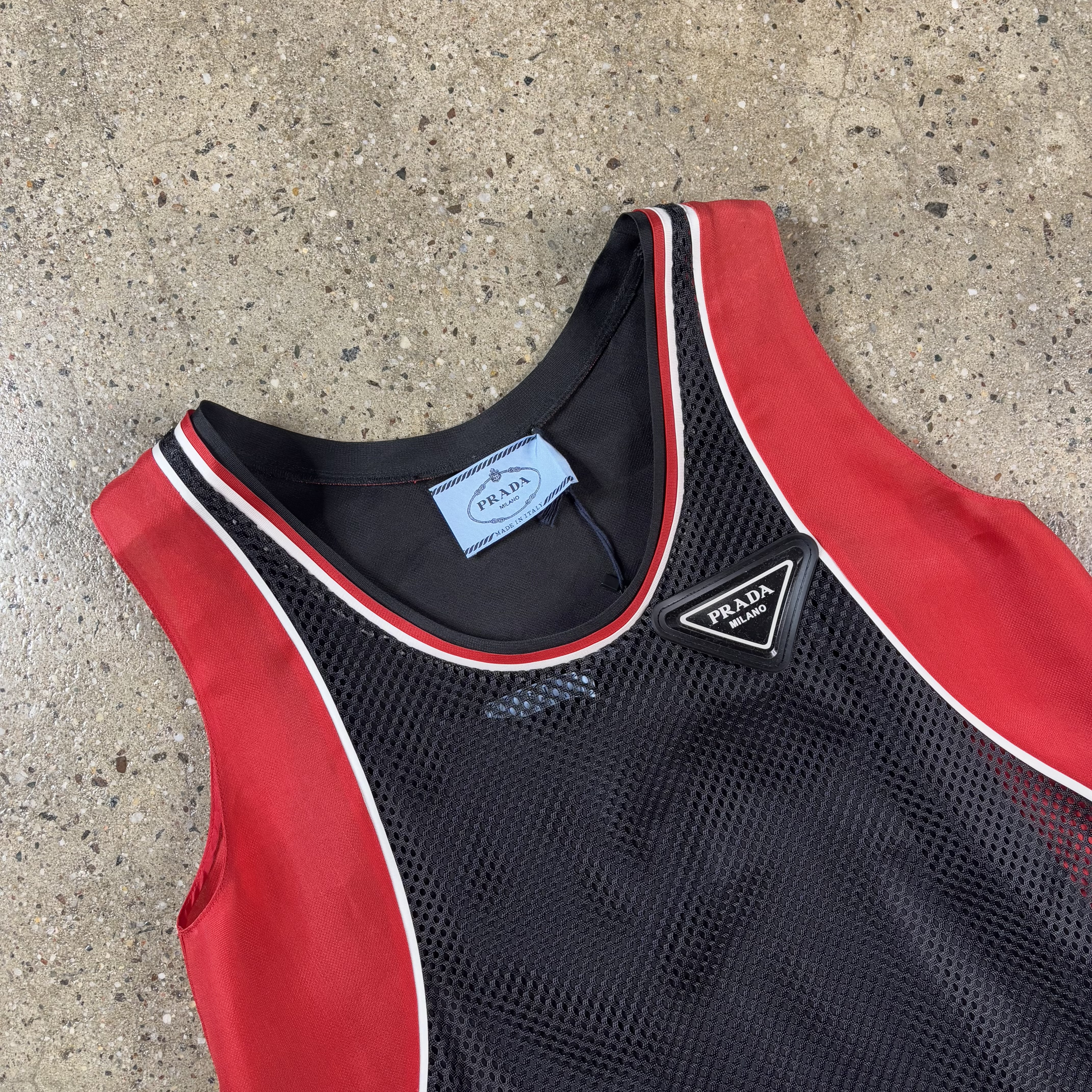 Prada FW20 Runway Jersey Double Dress - View 2