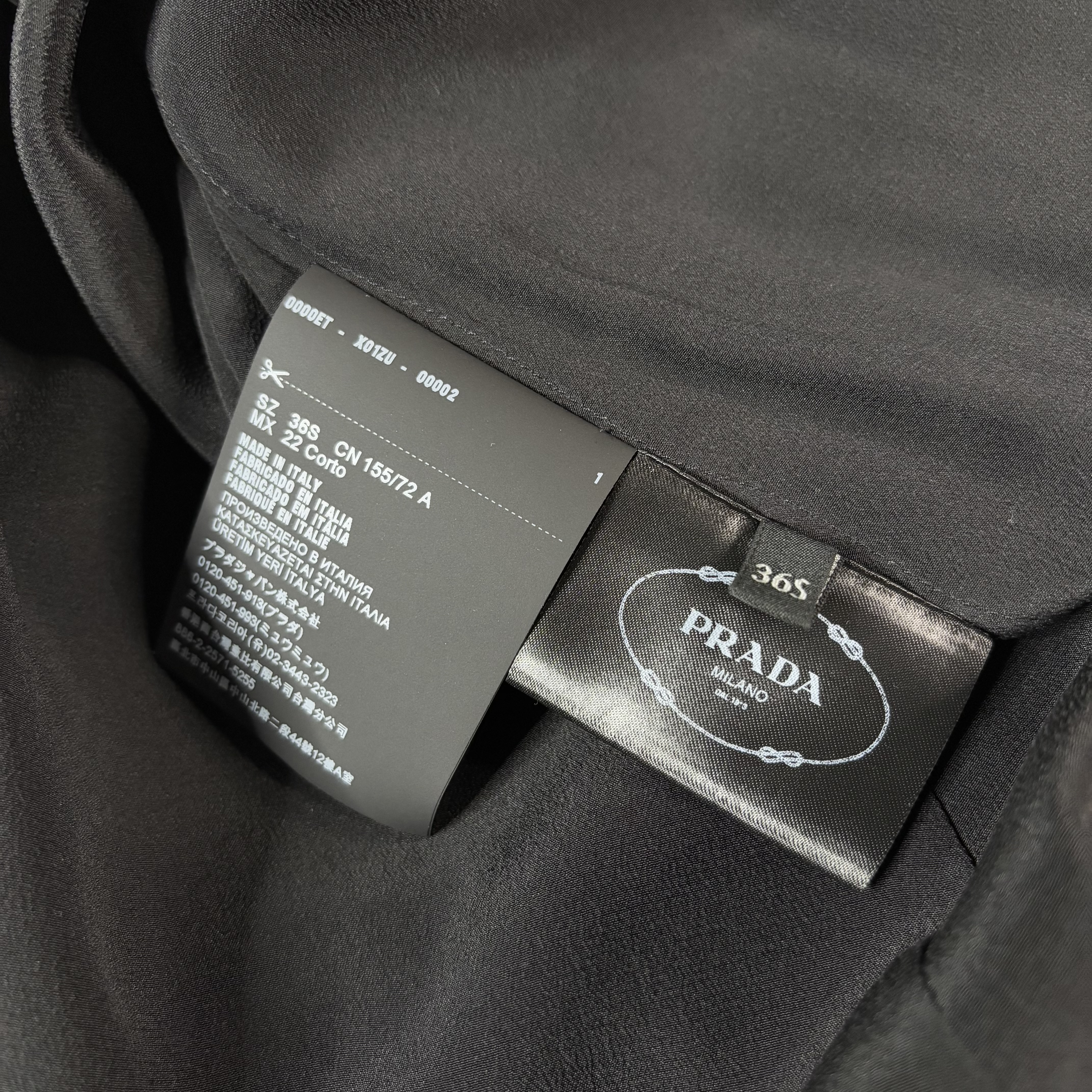 Prada FW20 Runway Jersey Double Dress - View 11