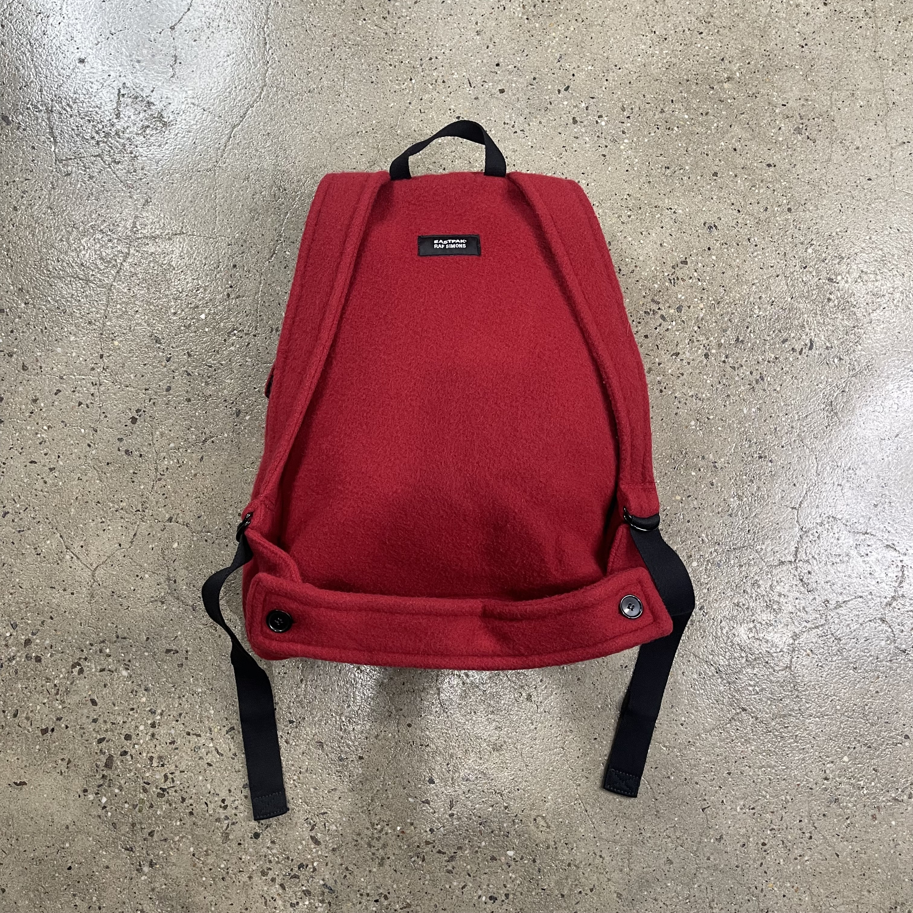Raf Simons EastPak Wool Bookbag - View 2
