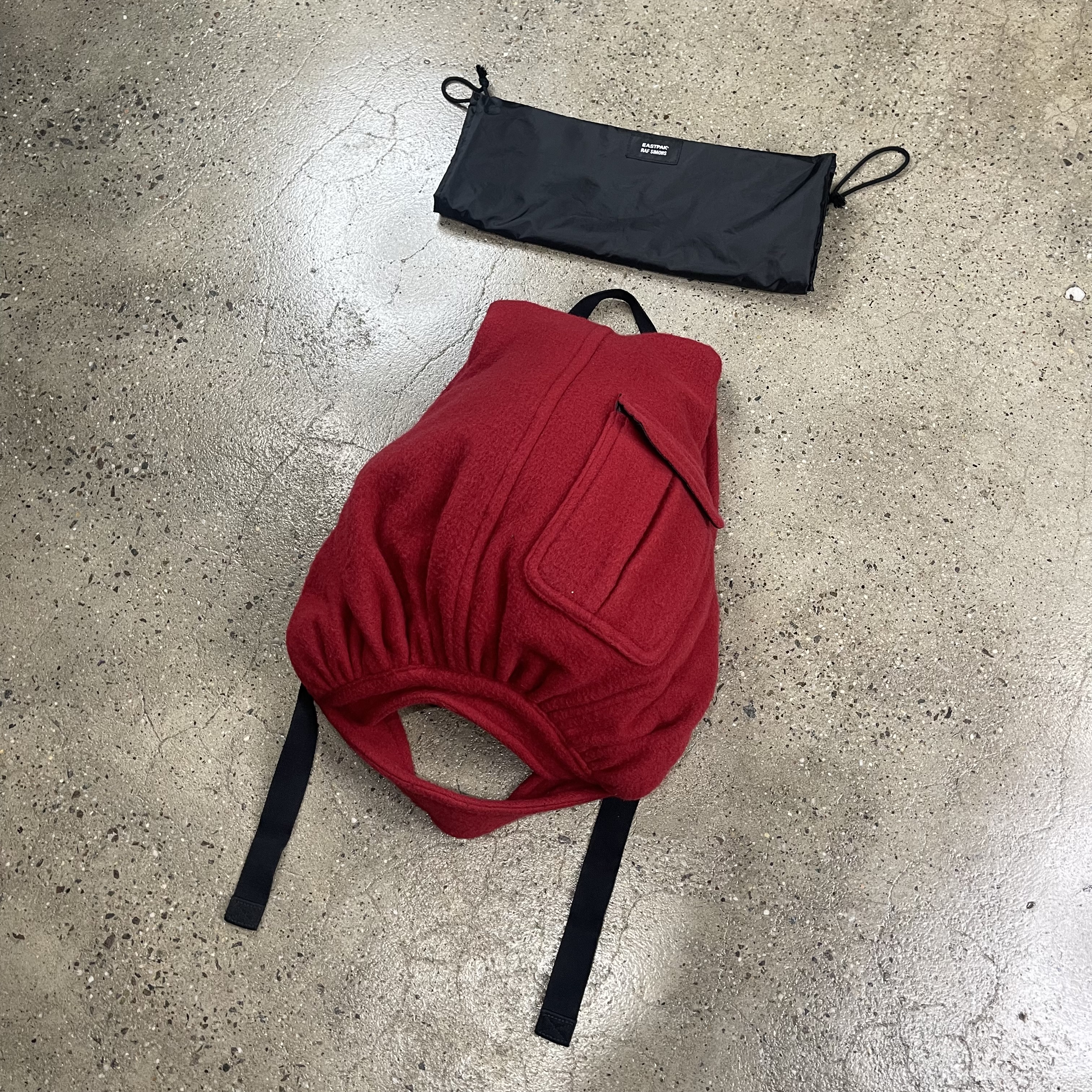 Raf Simons EastPak Wool Bookbag - View 4