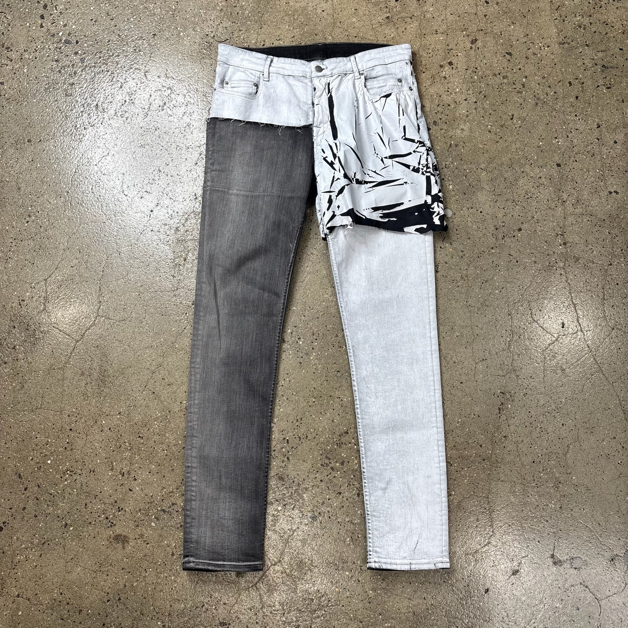 Waxed Sample Jeans 