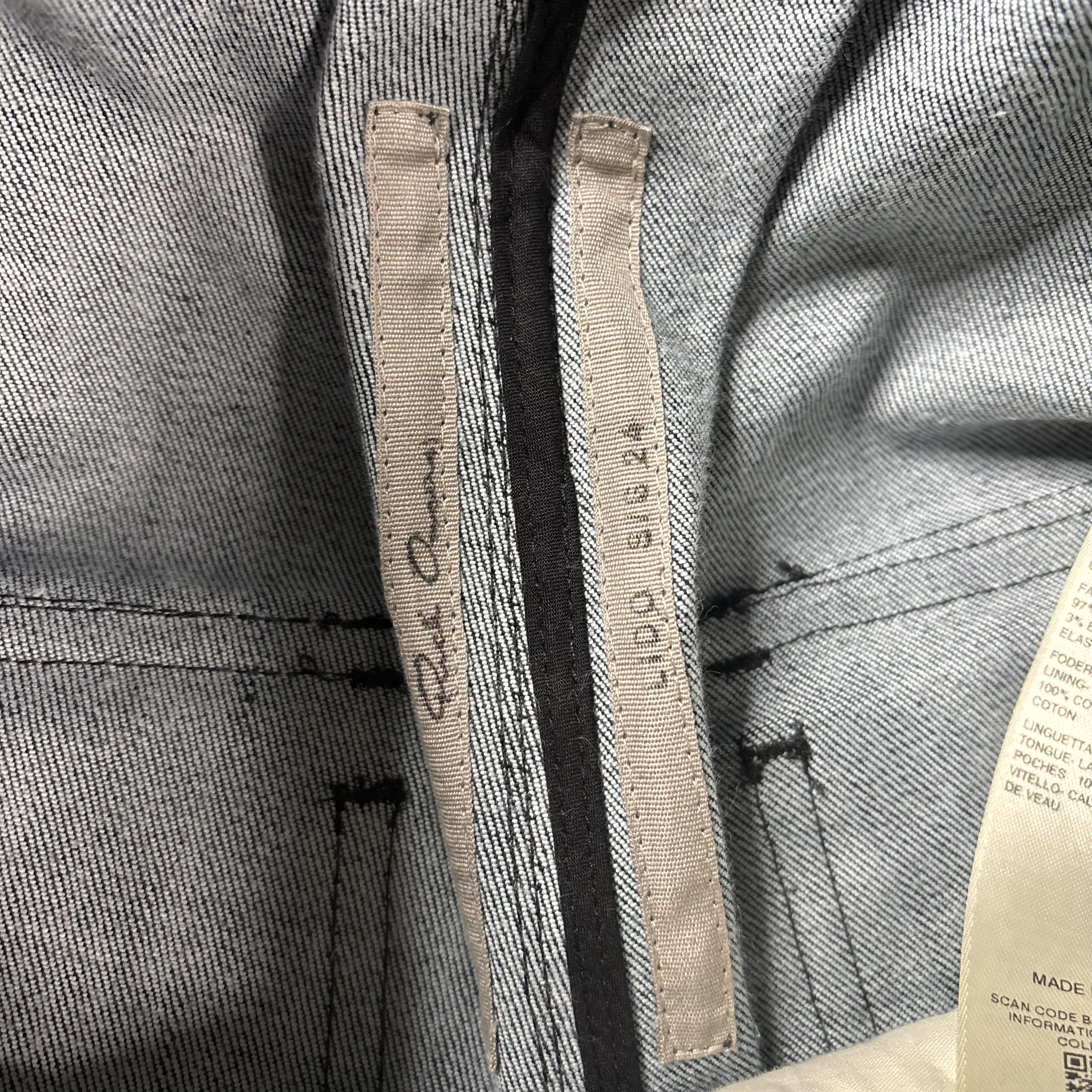 Rick Owens Lido Cargo 3/4 Pants - View 4