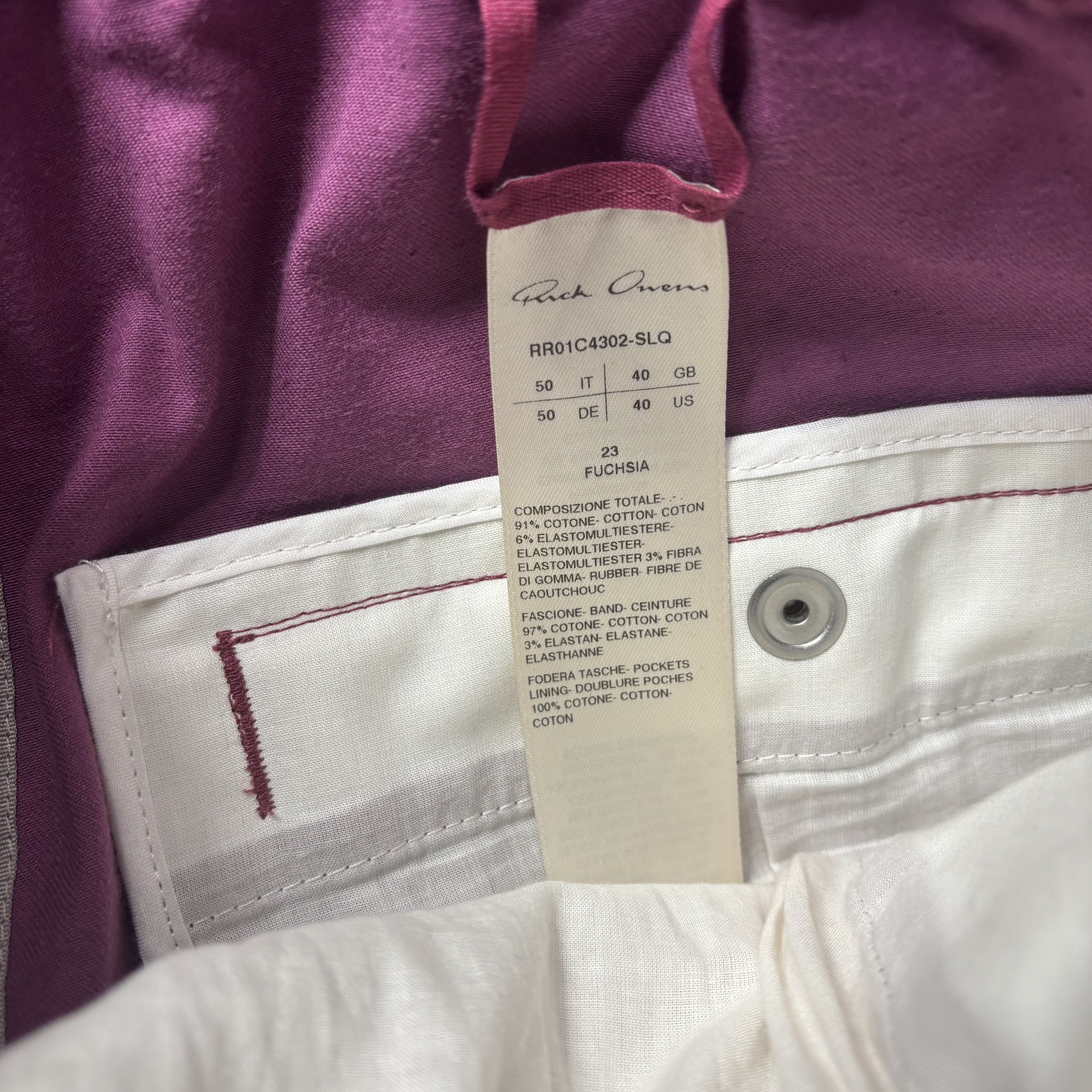 Rick Owens Bela Cargo Pants - View 4