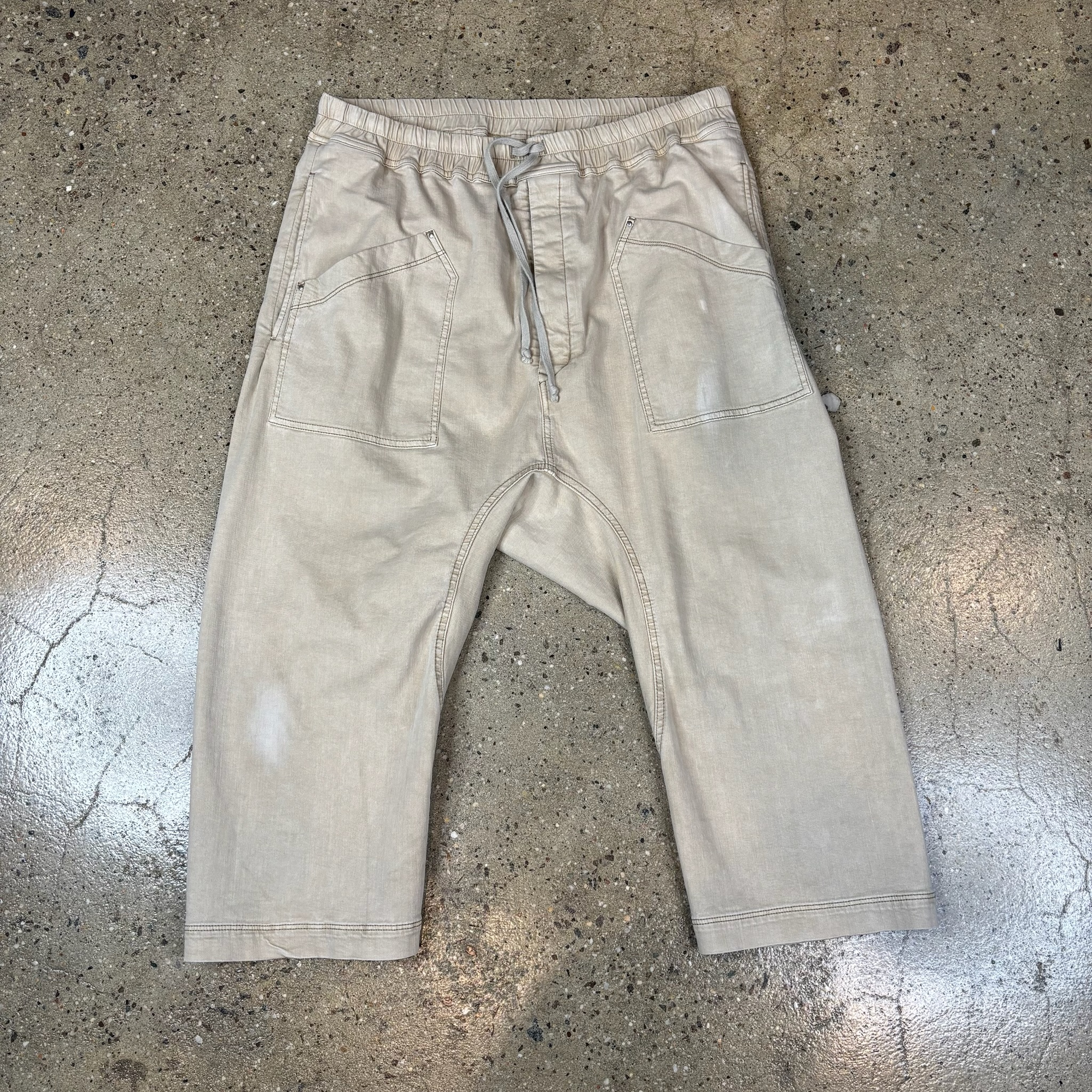 Denim Cargo Pants