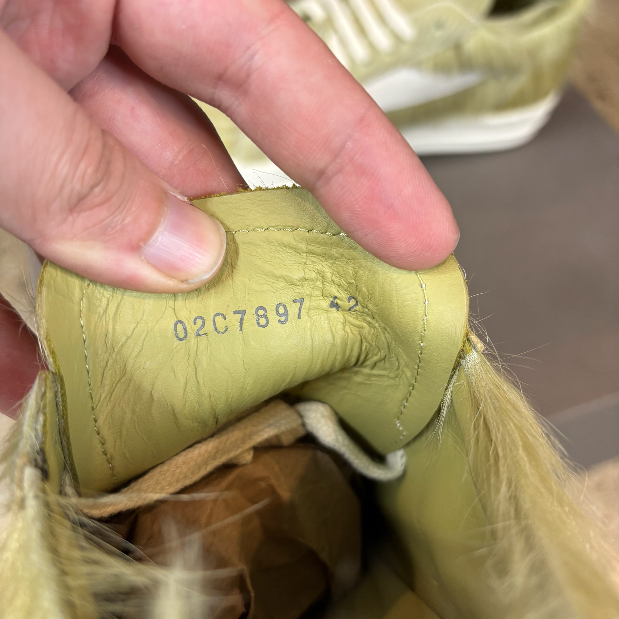 Rick Owens Pony Hair "Vintage" Sneakers - View 5