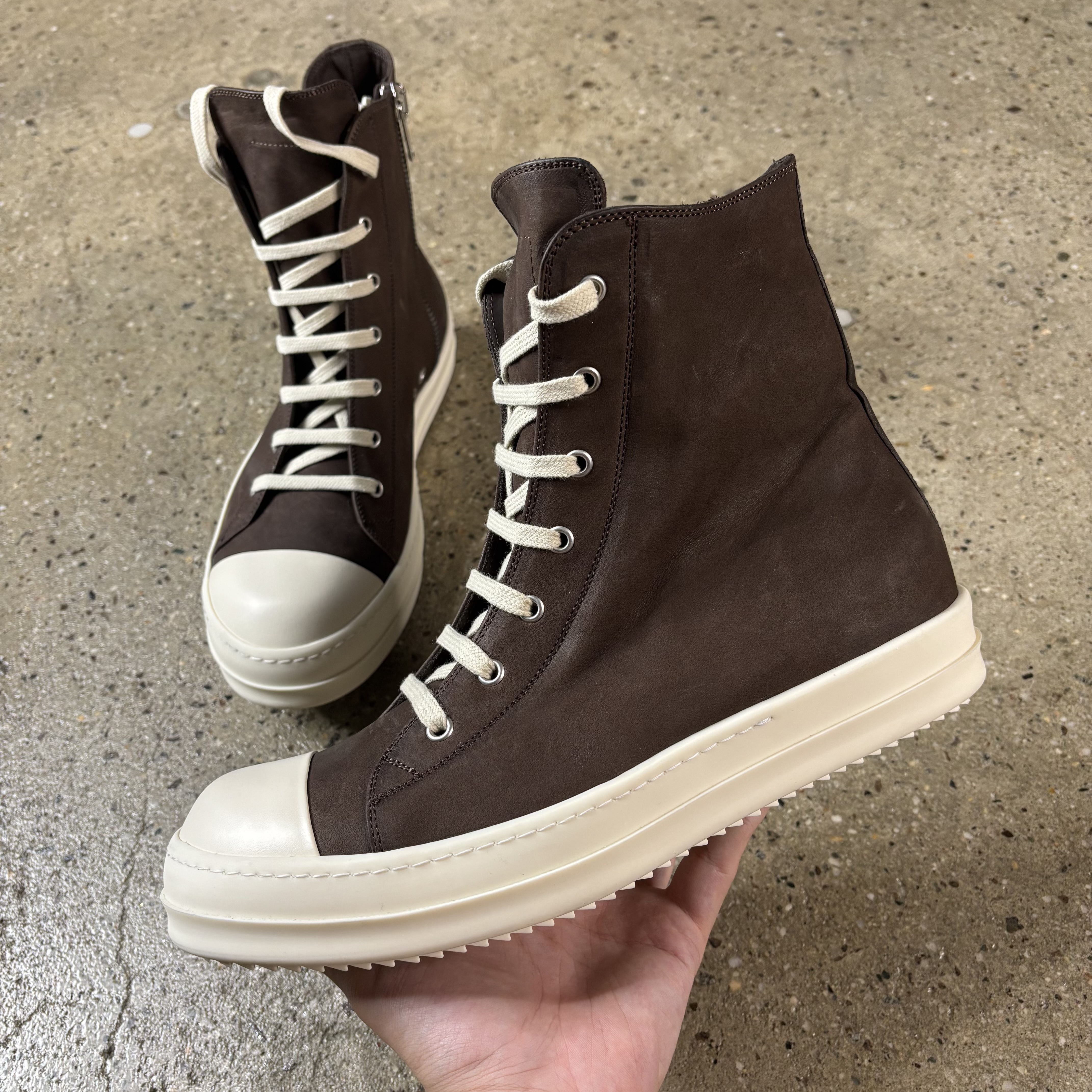 Brown Leather Ramones