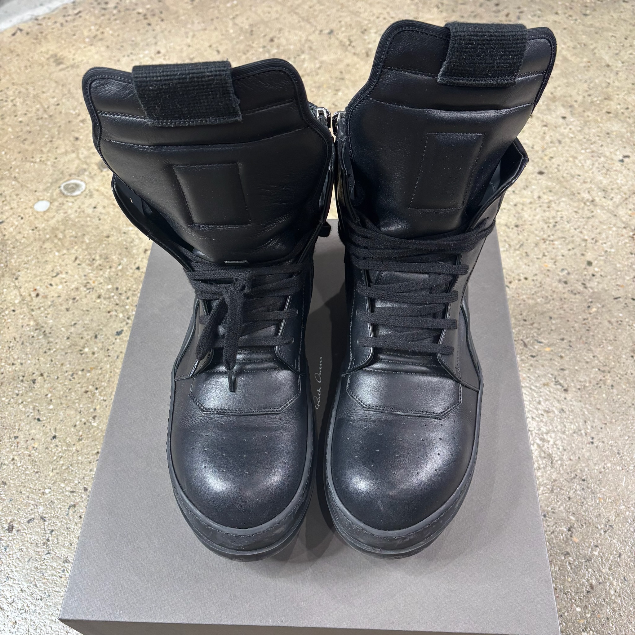 Rick Owens Geobasket Sneakers - View 3