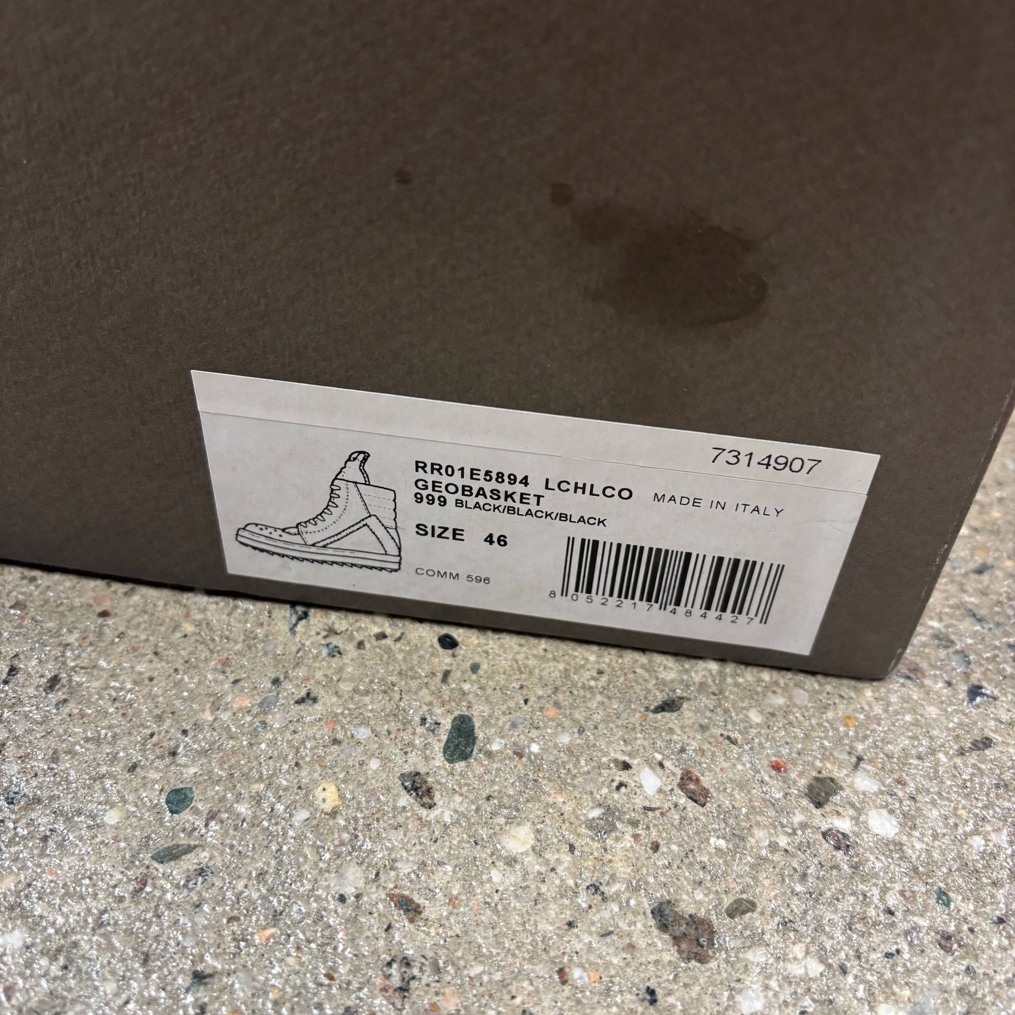 Rick Owens Geobasket Sneakers - View 8