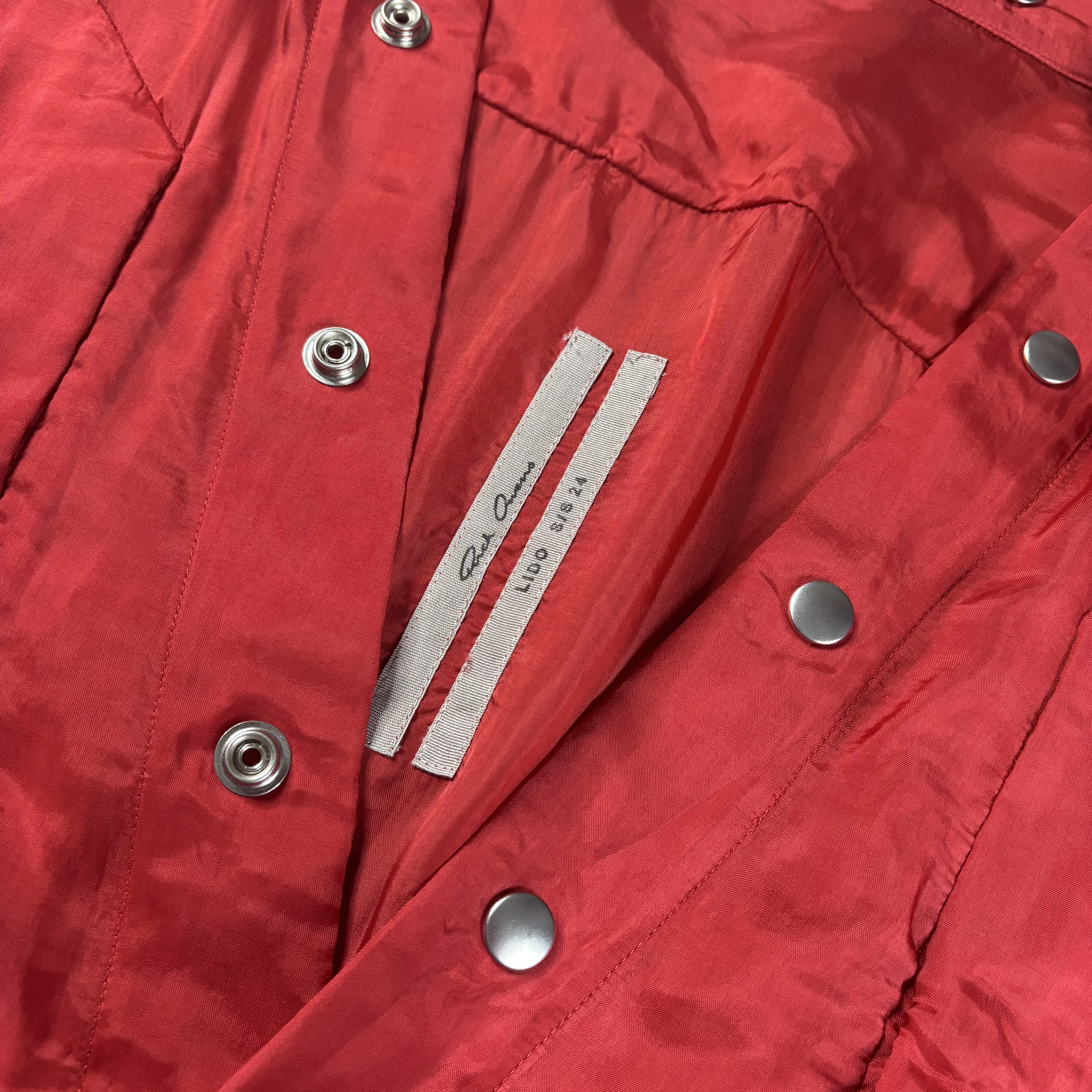 Rick Owens Silk Larry Shirt - View 2