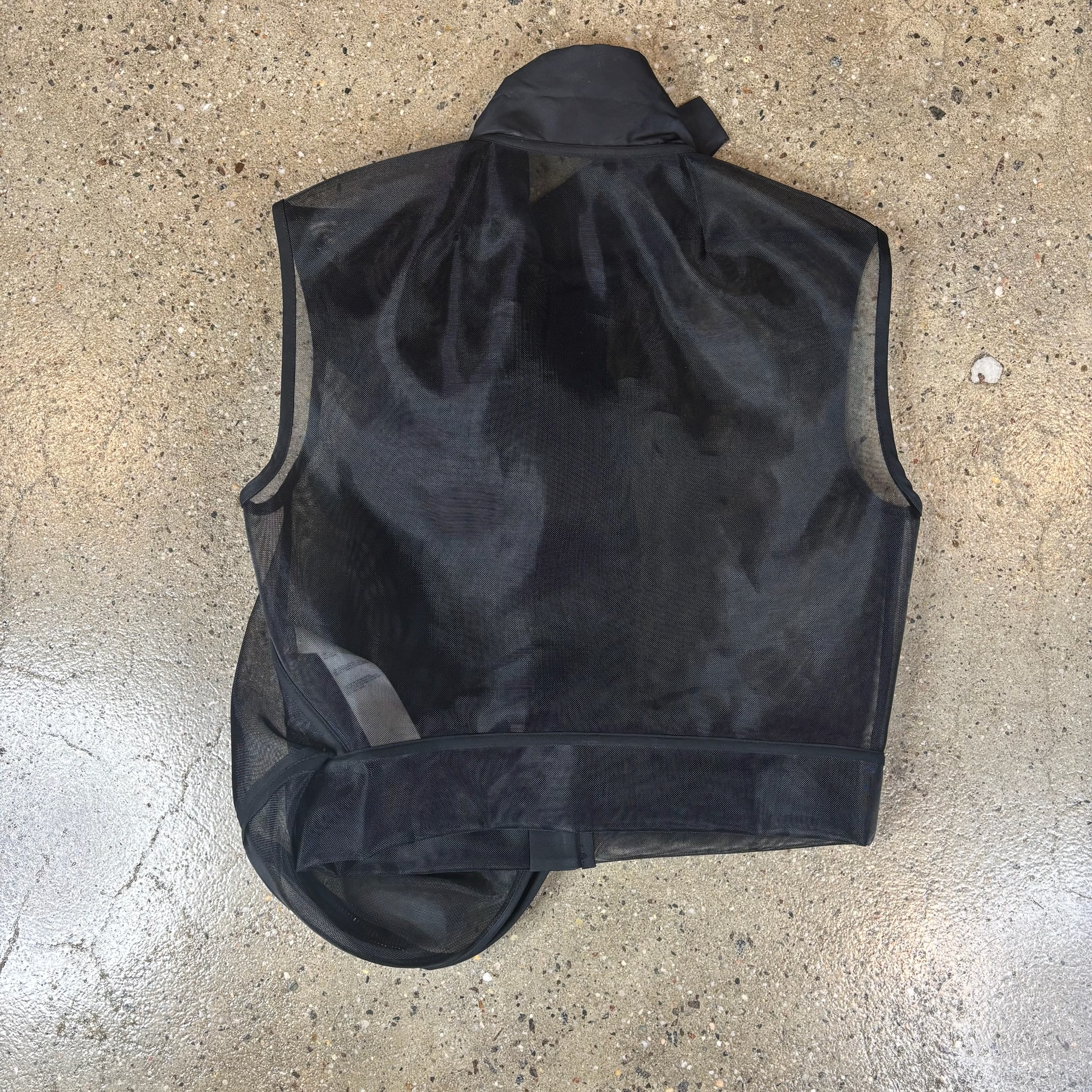 Rick Owens Mesh Cargo Vest - View 2