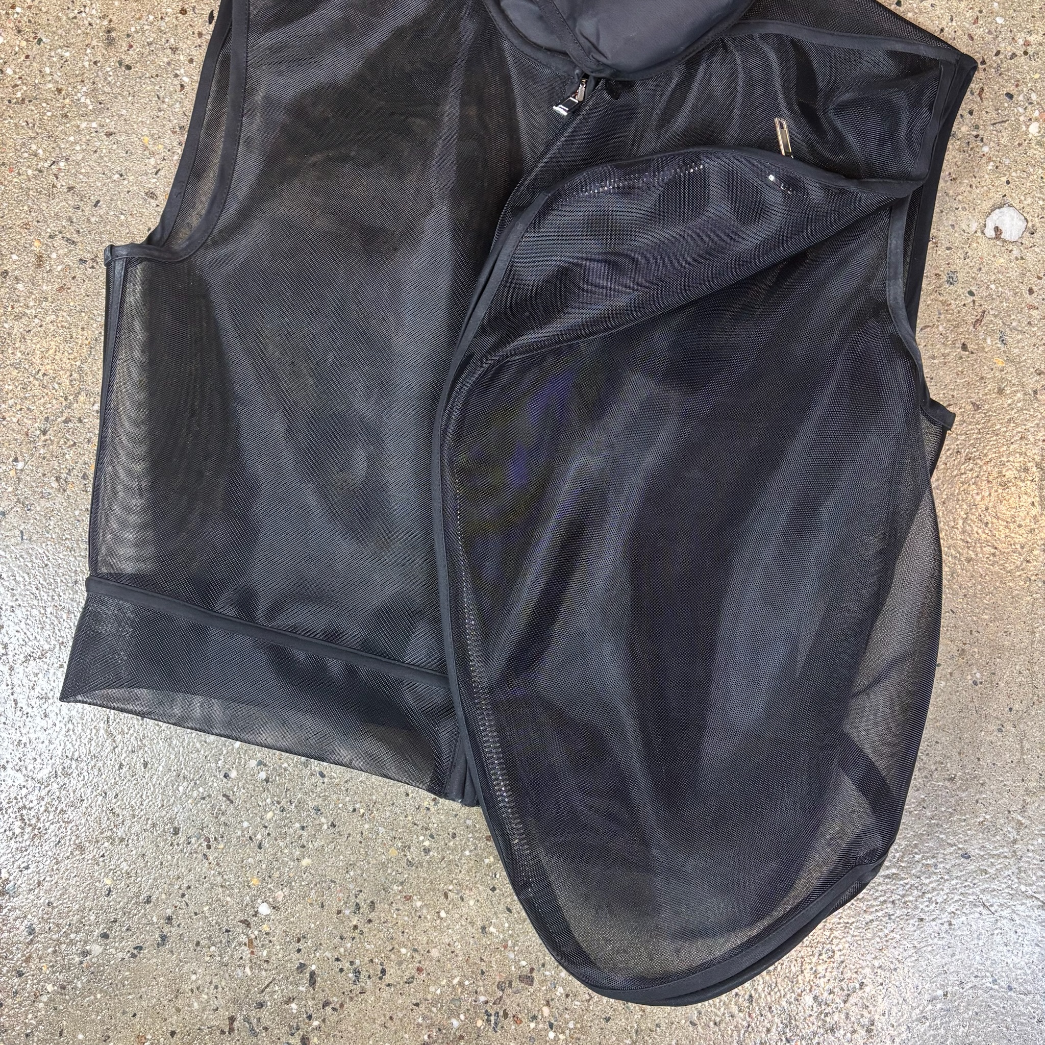 Rick Owens Mesh Cargo Vest - View 3