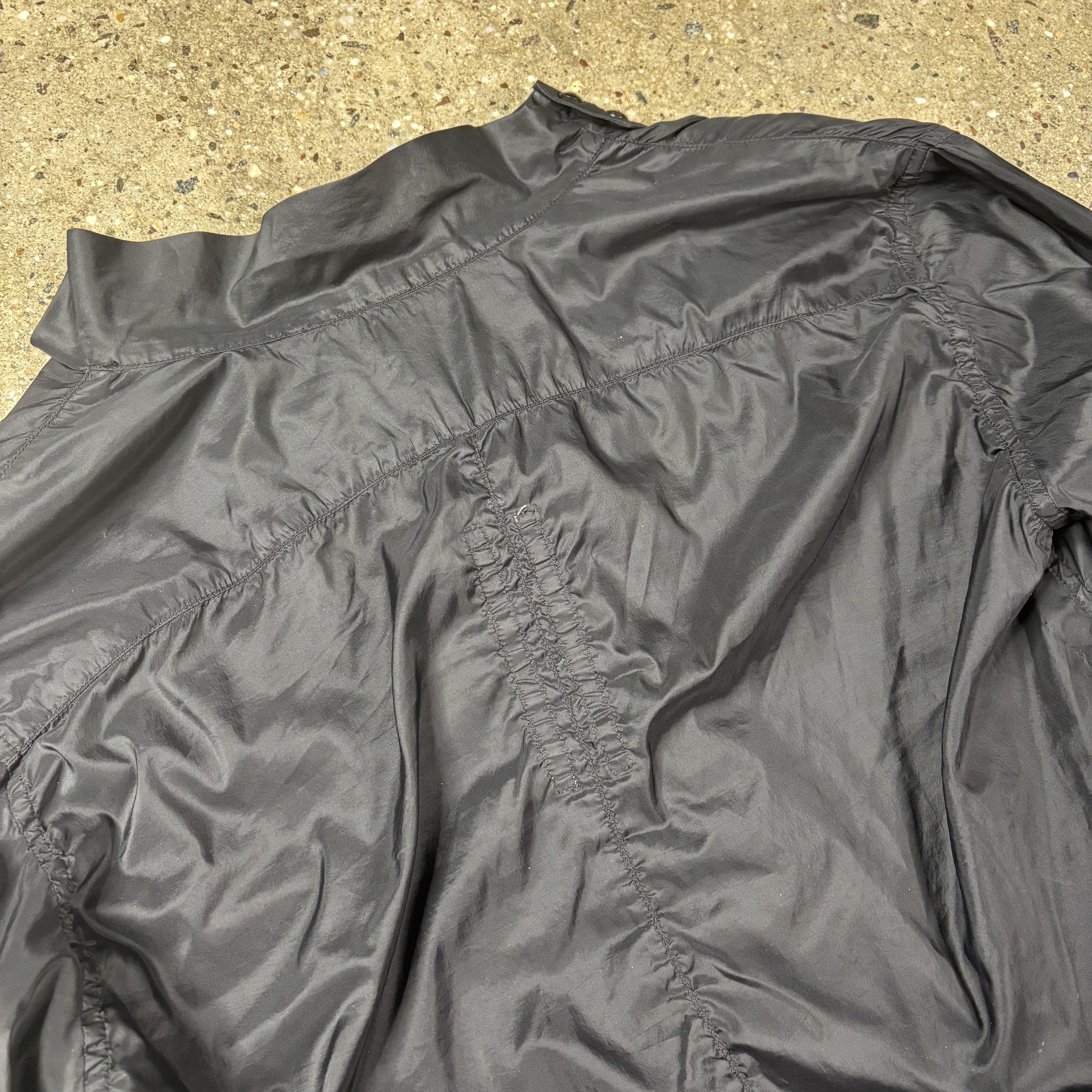 Rick Owens Nylon Cowl Shirt - View 10