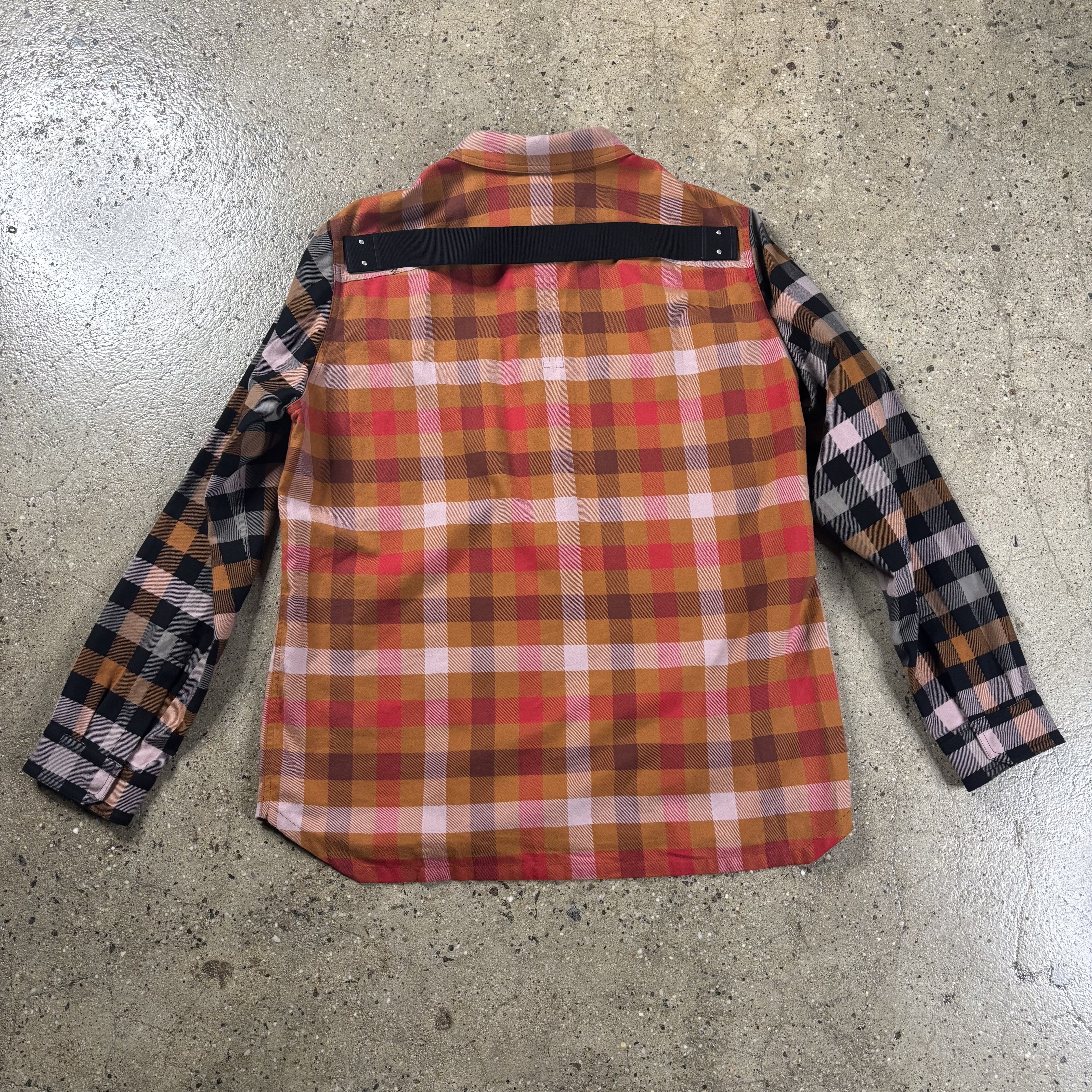 Rick Owens Plaid Flannel Outershirt - View 2
